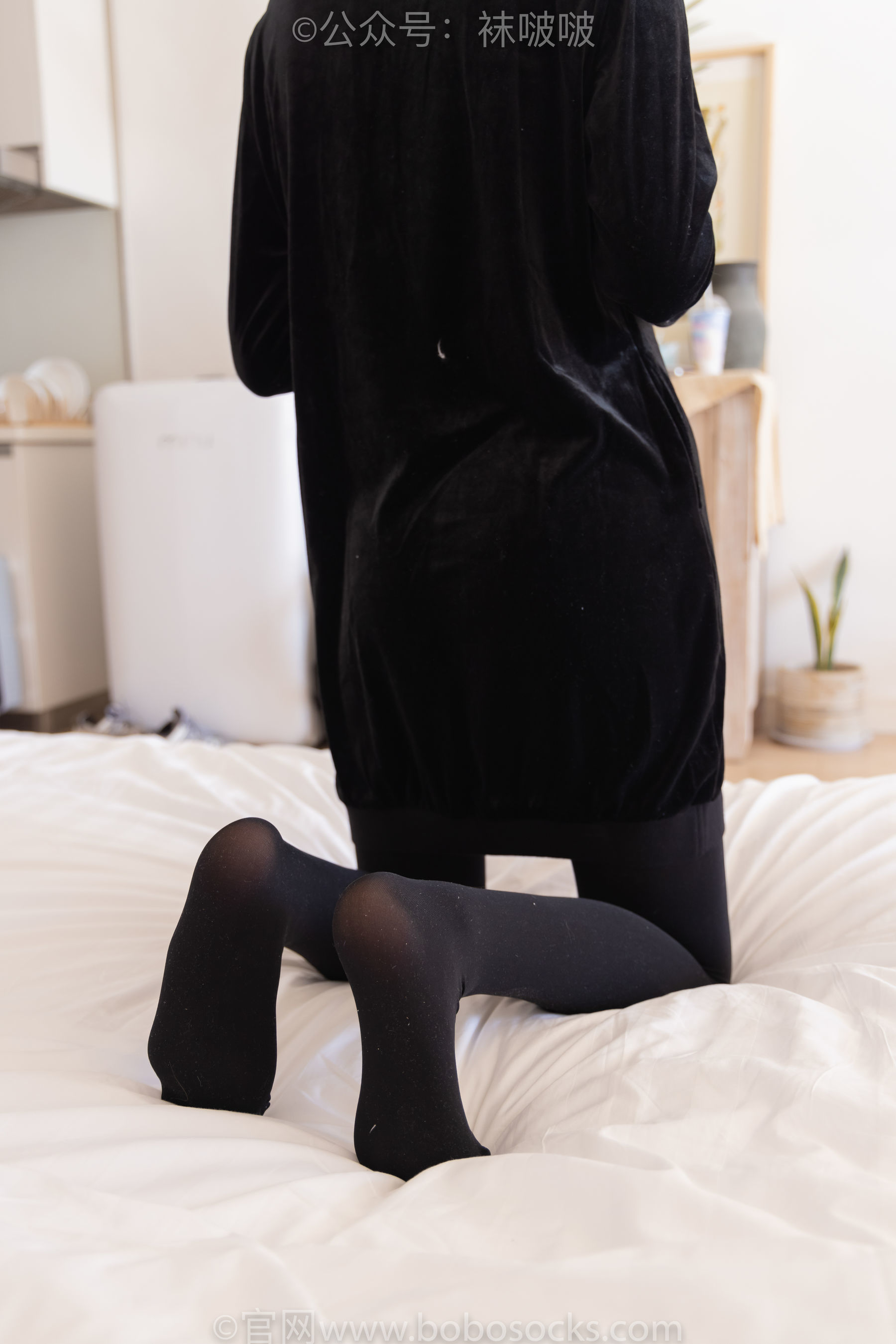 图片[65]-BoBoSocks袜啵啵 No.053 小甜豆-皮鞋、厚黑丝、黑色蕾丝船袜[140P]-六色网