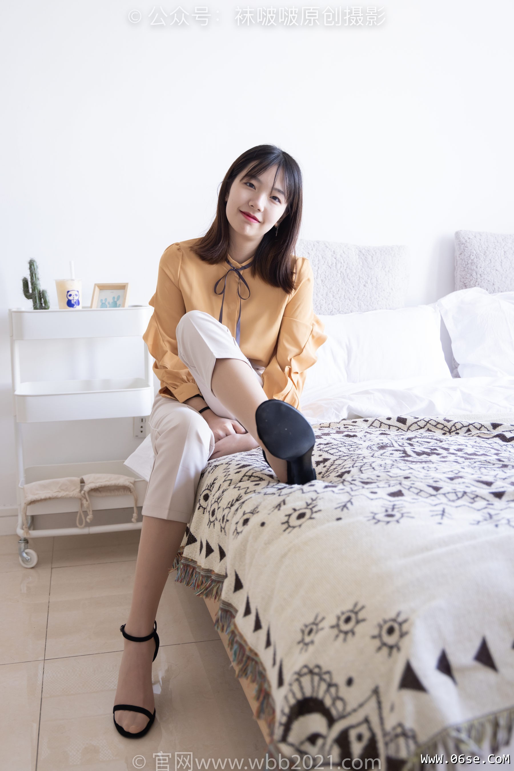 图片[147]-BoBoSocks袜啵啵 No.240 小甜豆-三双高跟鞋、肉丝、裸足[156P]-六色网