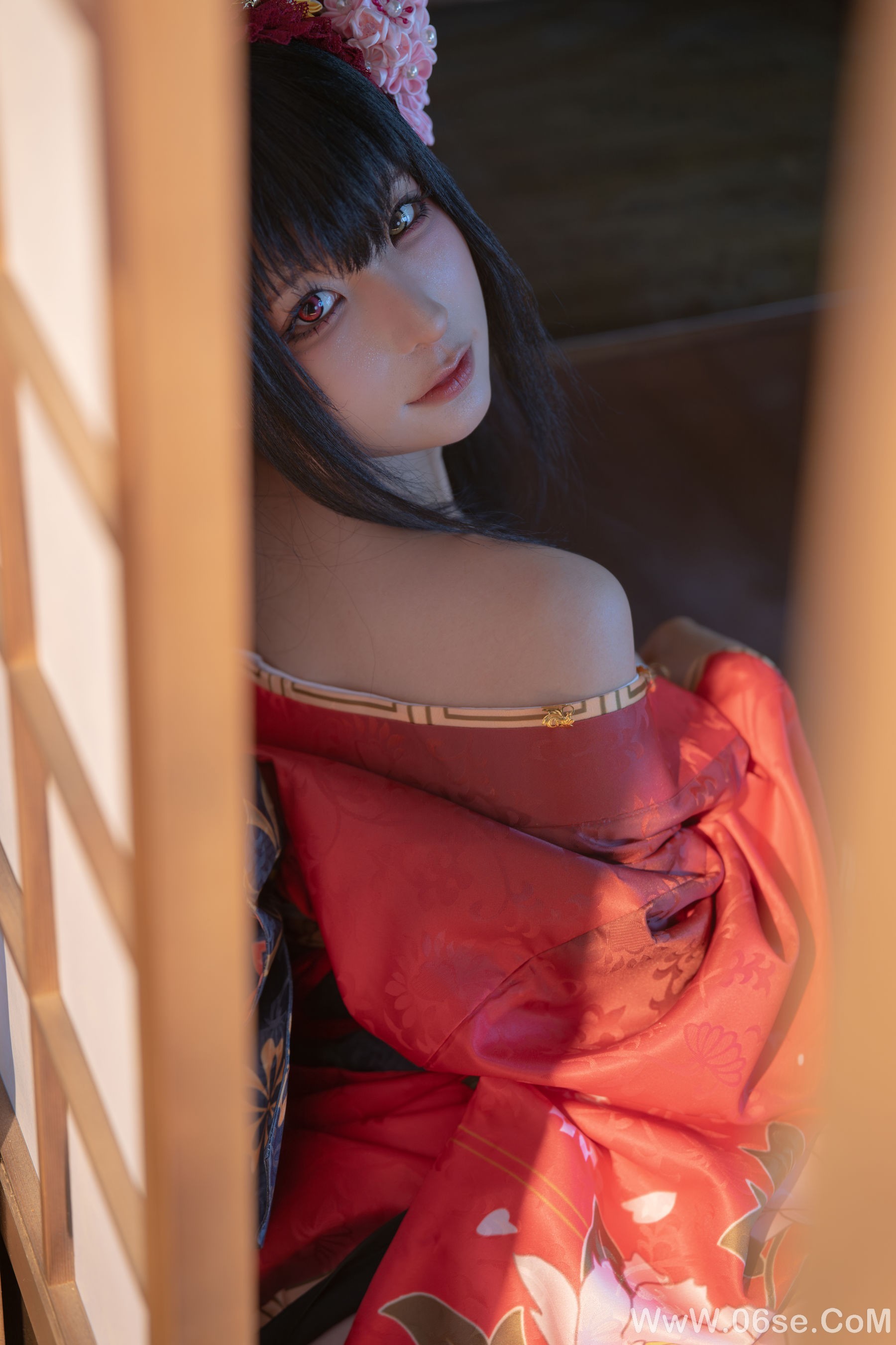图片[16]-动漫博主蠢沫沫 – 狂三和服[147P]-六色网