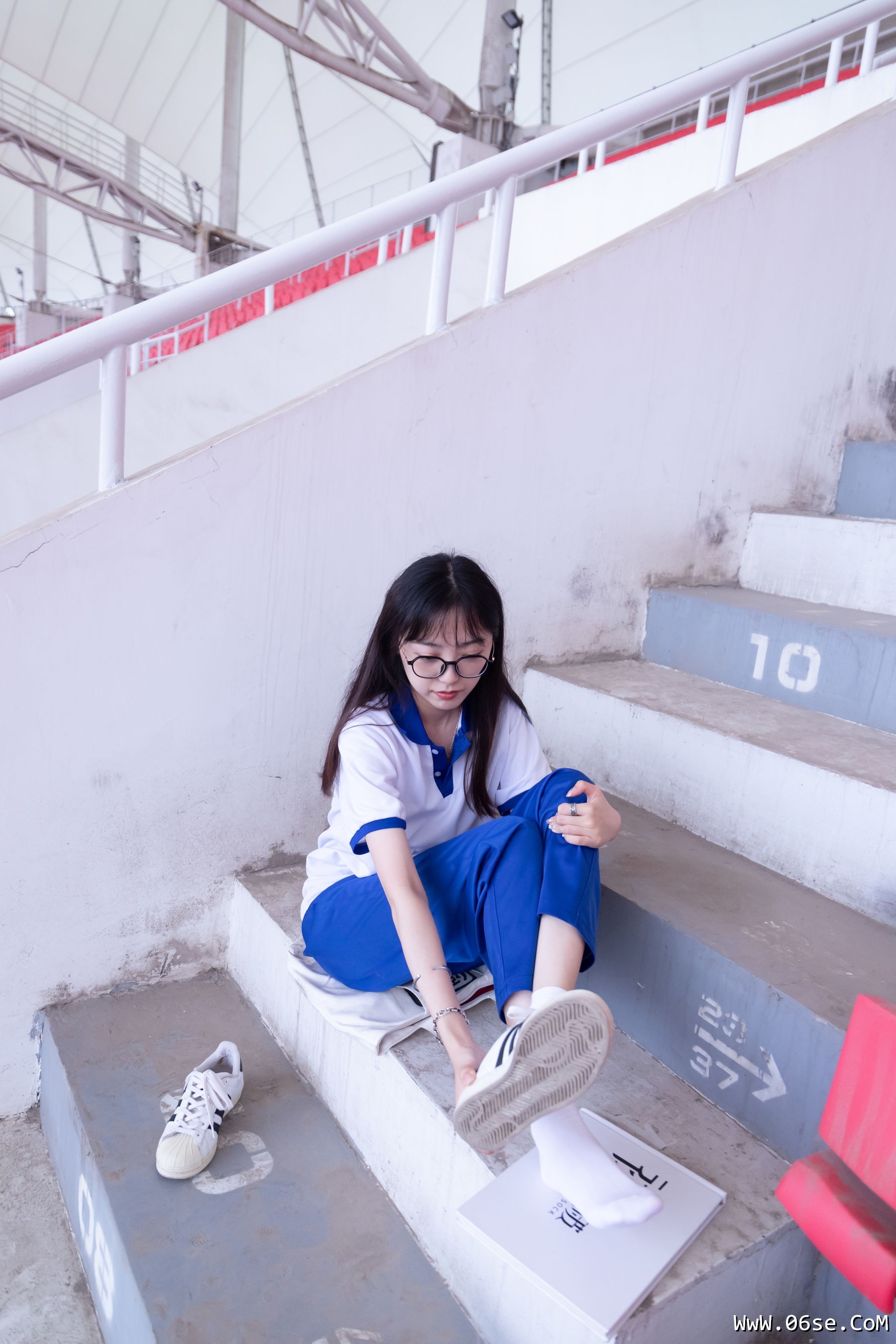图片[60]-BoBoSocks袜啵啵 No.002 稚予-校服、贝壳头、白棉袜、裸足[139P]-六色网