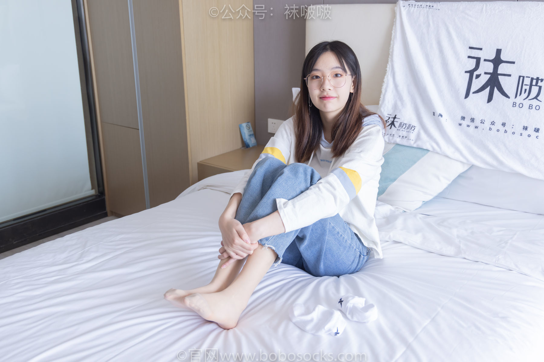 图片[83]-BoBoSocks袜啵啵 No.080 小甜豆-帆布鞋、白棉袜、肉丝[140P]-六色网