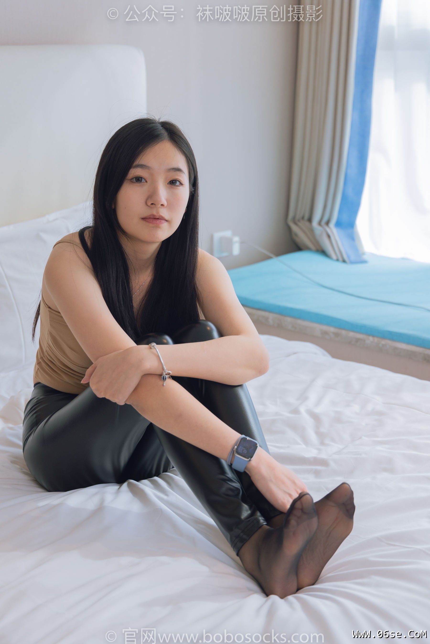 图片[135]-BoBoSocks袜啵啵 No.191 小甜豆-高跟鞋、黑丝、皮裤裤里丝[140P]-六色网