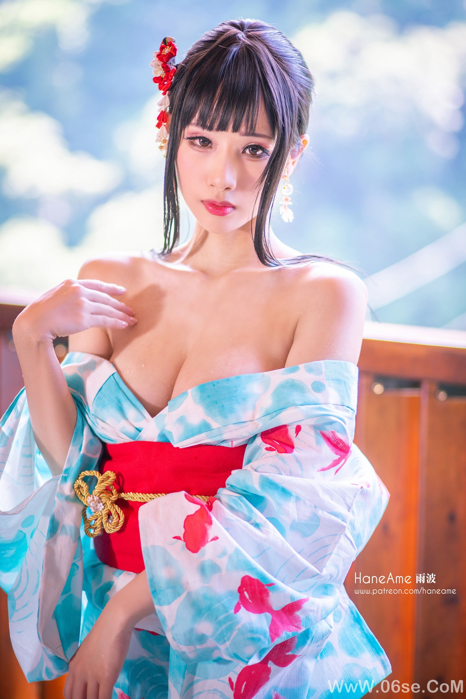 图片[23]-雨波_HaneAme 溫泉[100P]-六色网