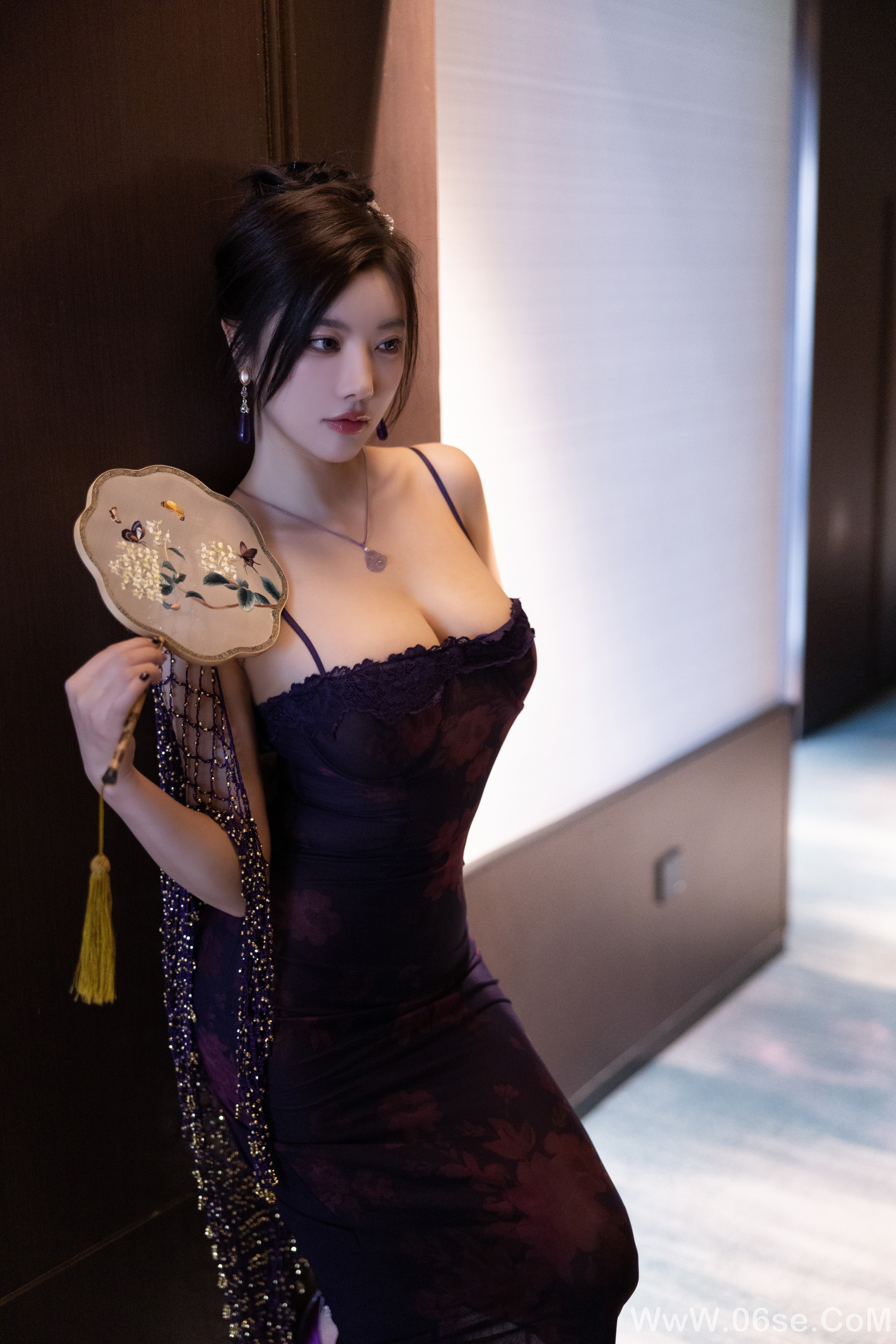 图片[9]-杨晨晨Yome – 性感连衣裙[100P]-六色网