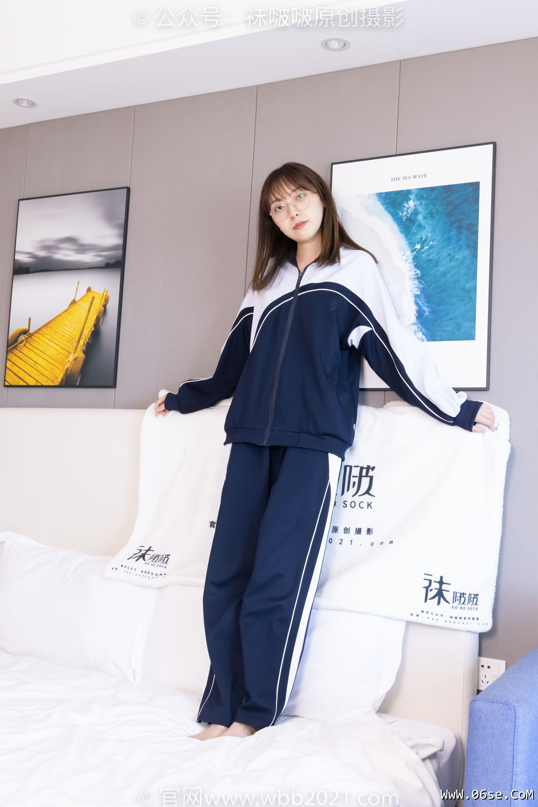 图片[127]-BoBoSocks袜啵啵 No.398 稚予 -板鞋、白船袜、裸足、裸足[150P]-六色网