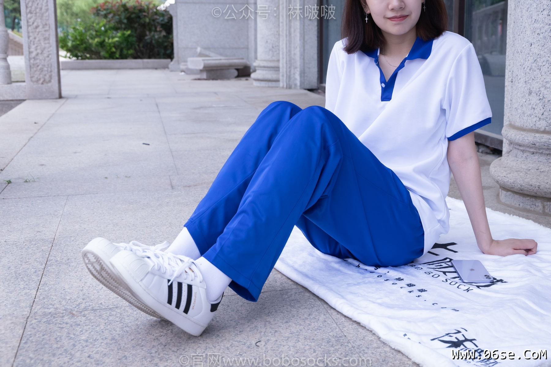 图片[24]-BoBoSocks袜啵啵 No.022 小甜豆-校服、贝壳头、白棉袜、肉丝[140P]-六色网
