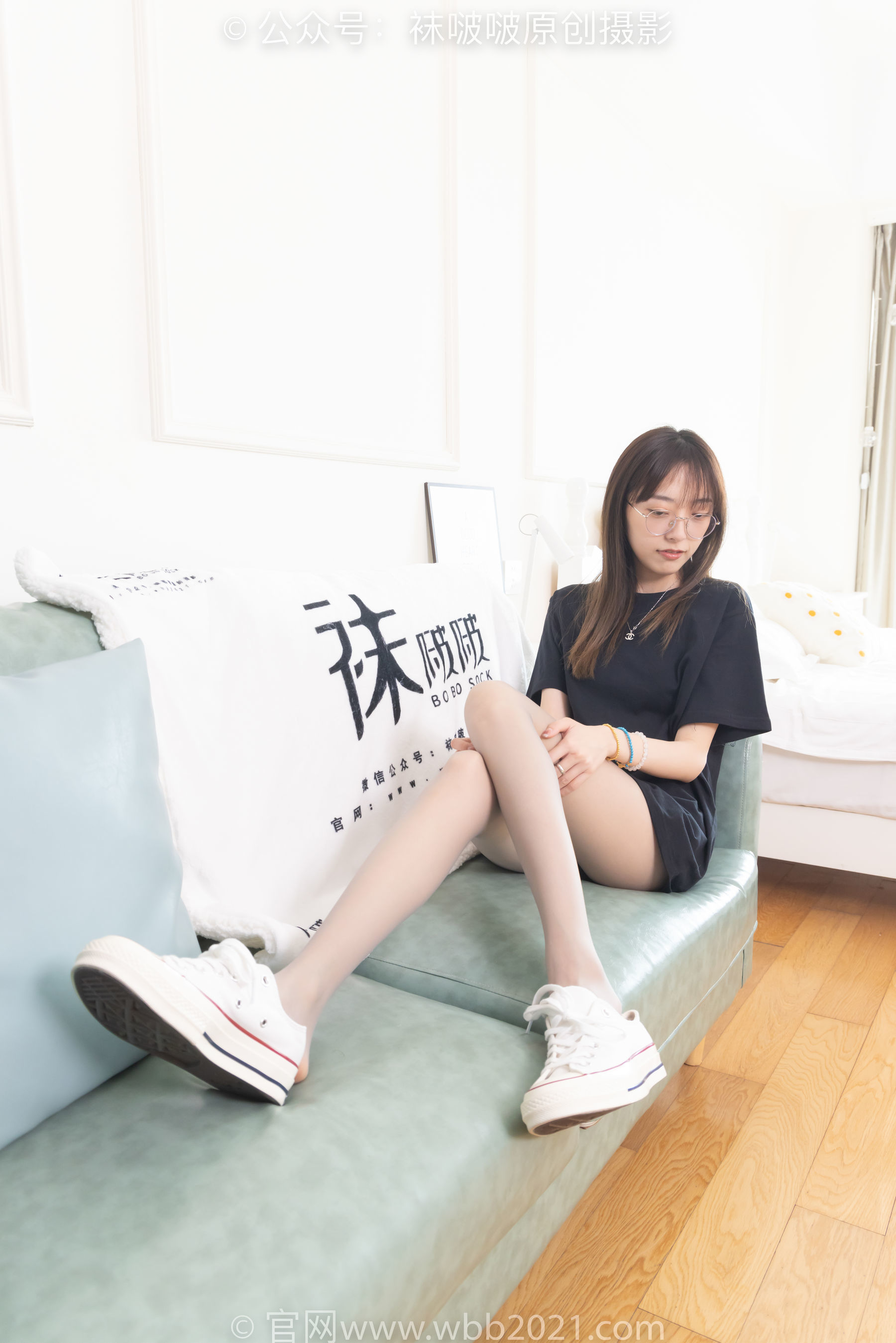图片[73]-BoBoSocks袜啵啵 No.379 稚予 -板鞋、灰丝[140P]-六色网