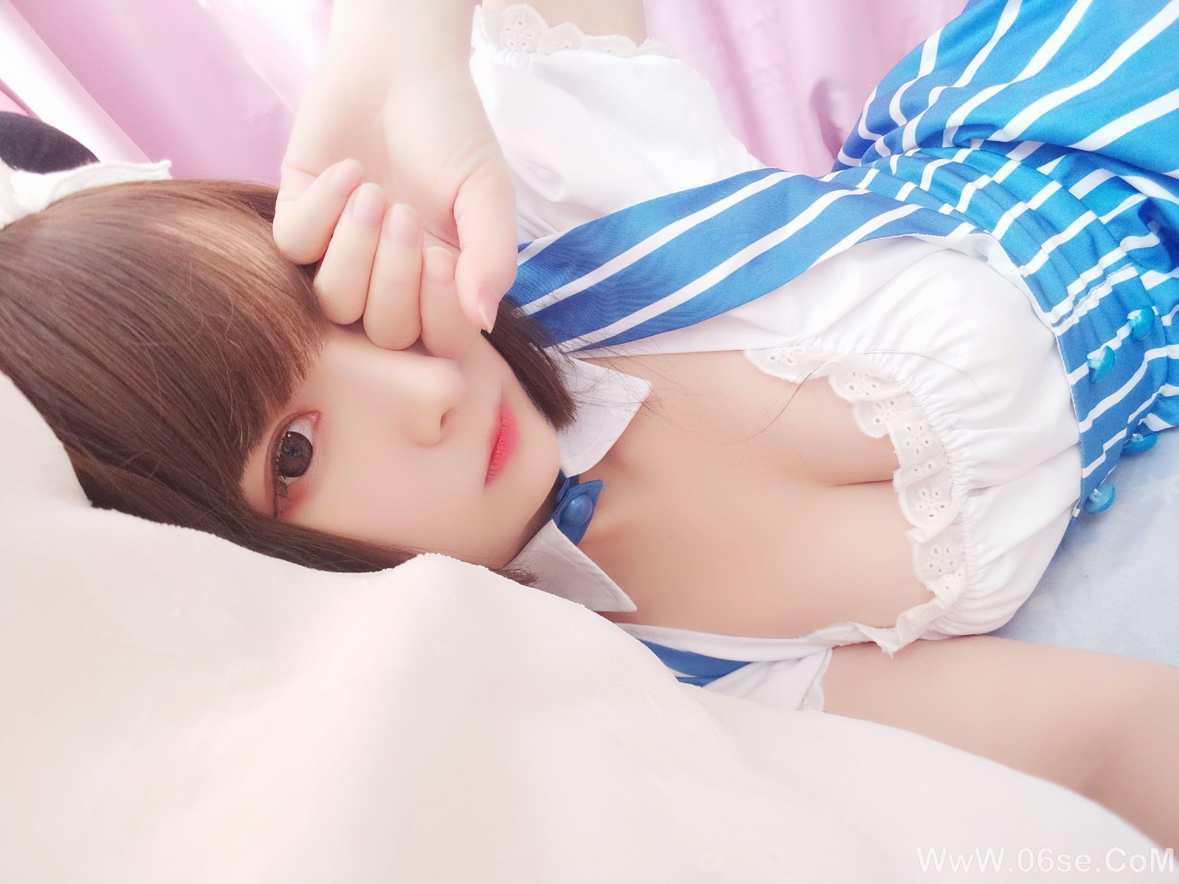 图片[3]-二次元美女古川kagura 加藤惠女仆[17P]-六色网