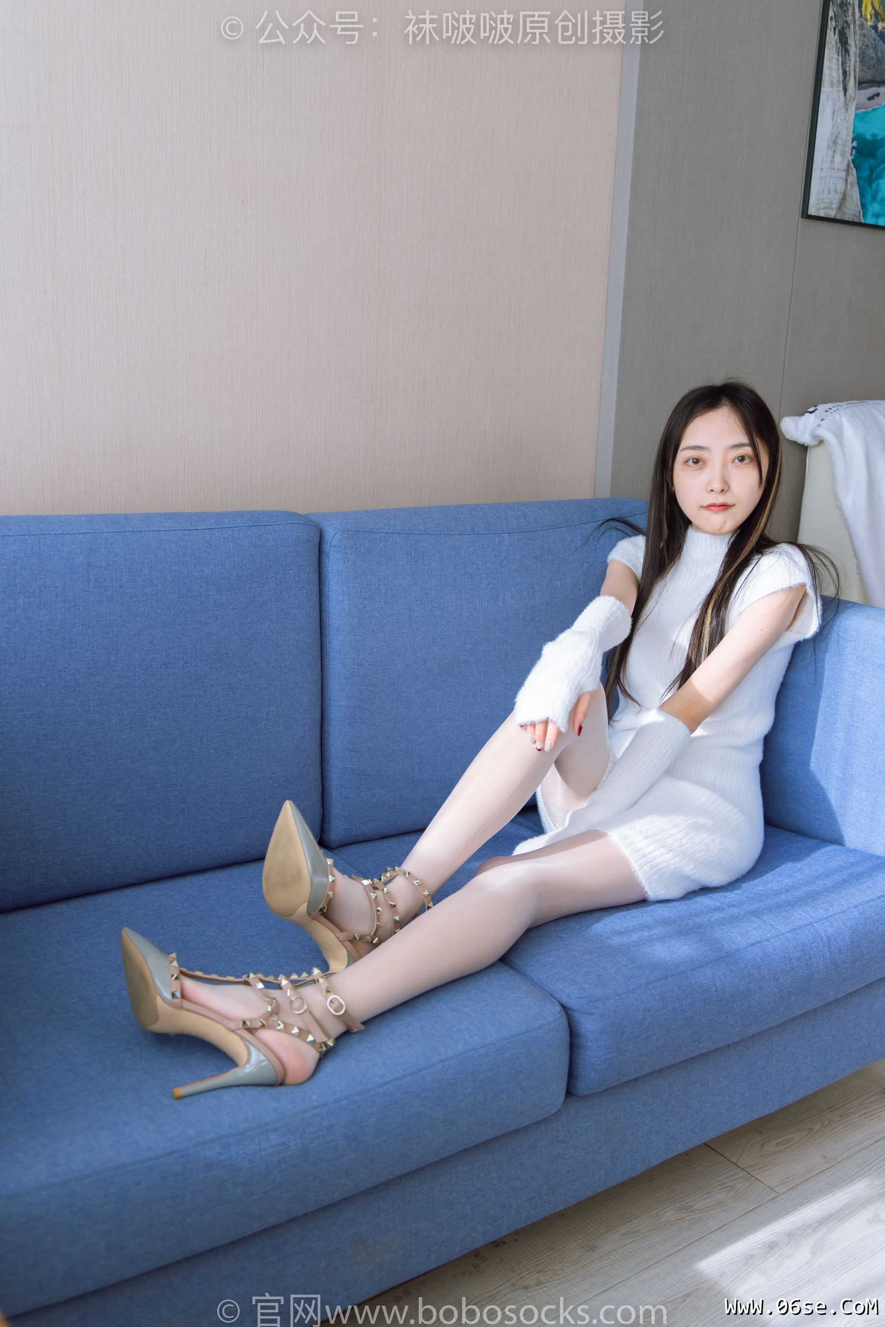 图片[60]-BoBoSocks袜啵啵 No.173 稚予-高跟鞋、板鞋、白丝、肉丝、白棉袜[149P]-六色网