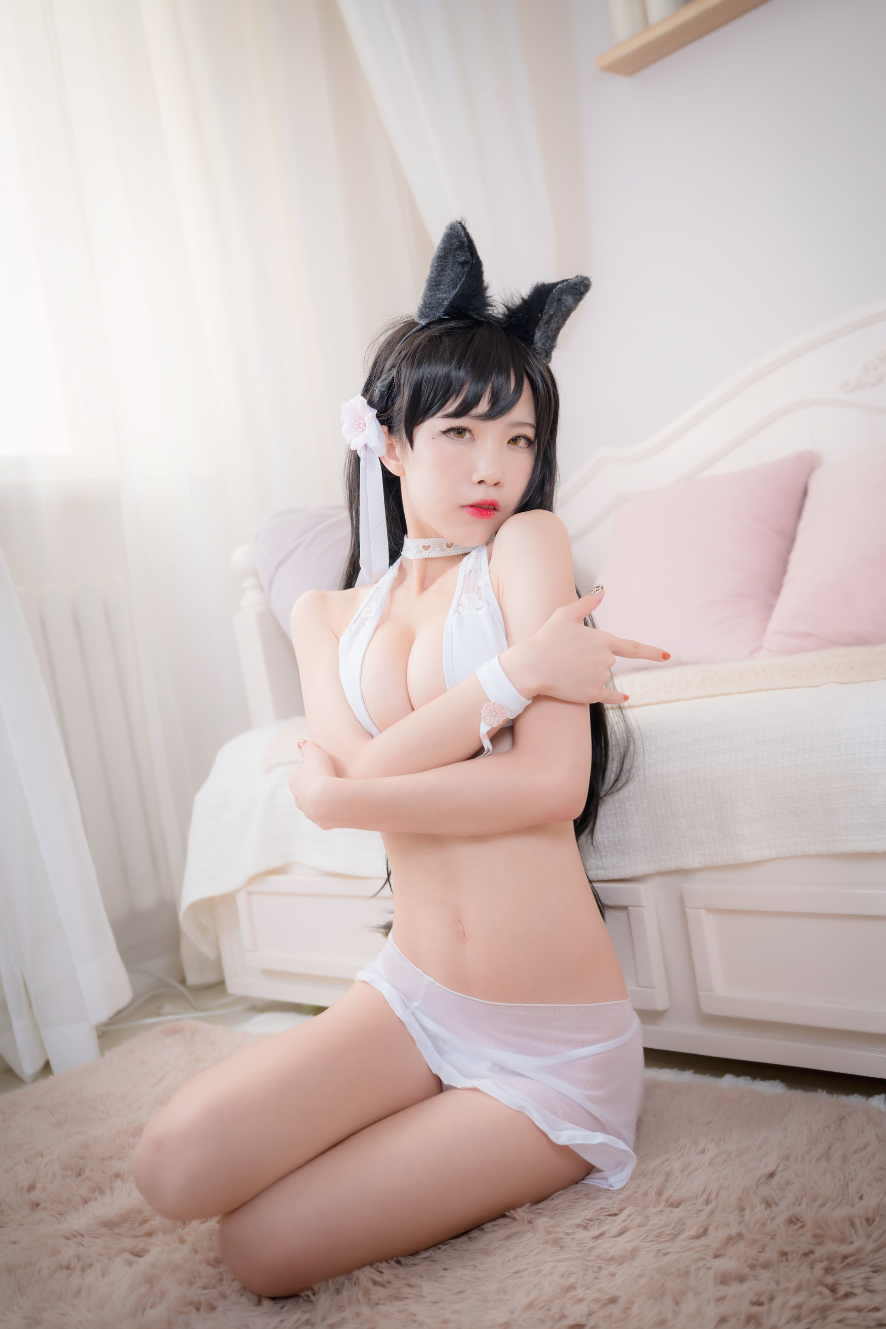 图片[17]-动漫博主水淼aqua 爱宕犬 水着[22P]-六色网