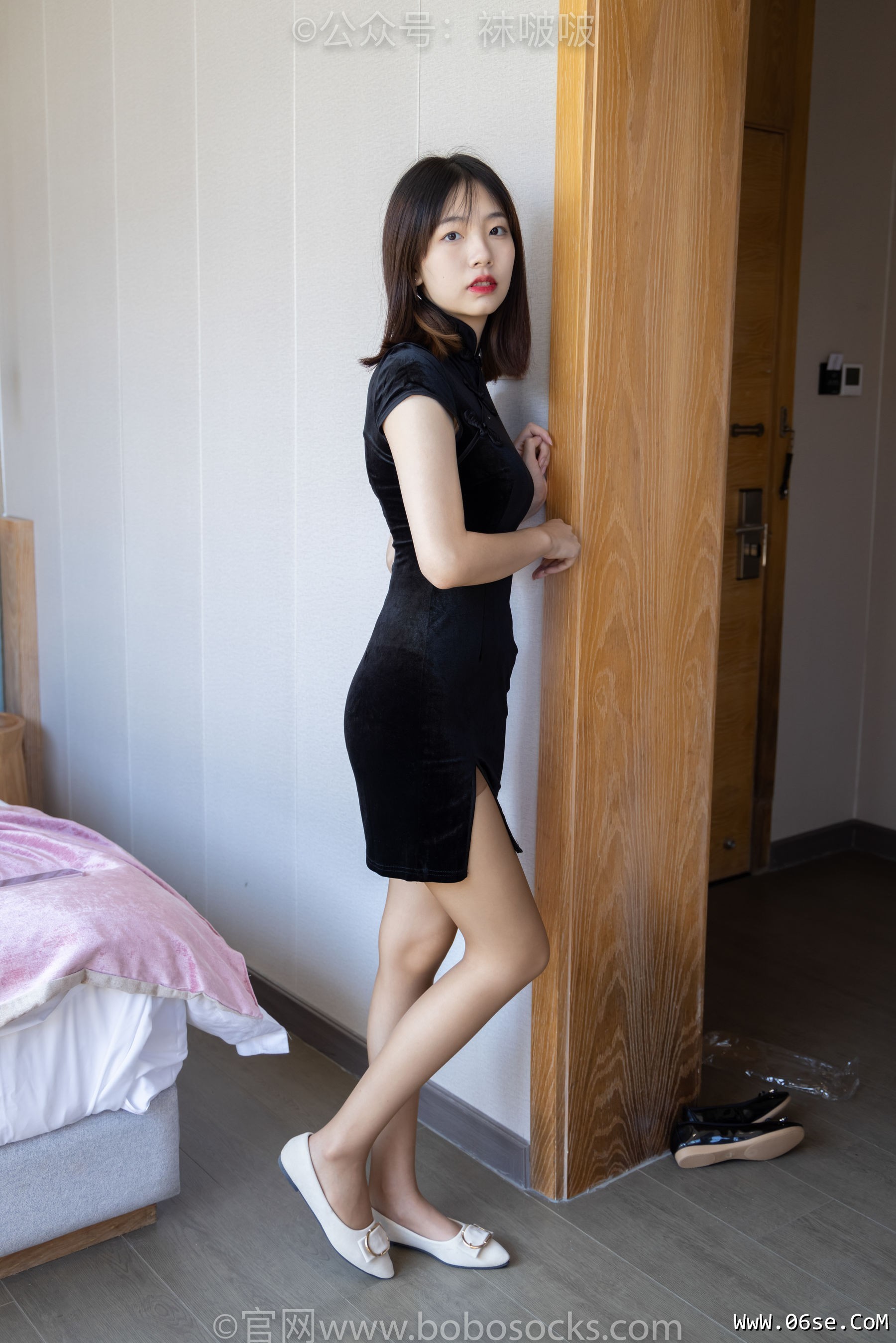 图片[7]-BoBoSocks袜啵啵 No.035 小甜豆-平底鞋、薄灰丝、薄咖啡丝[133P]-六色网