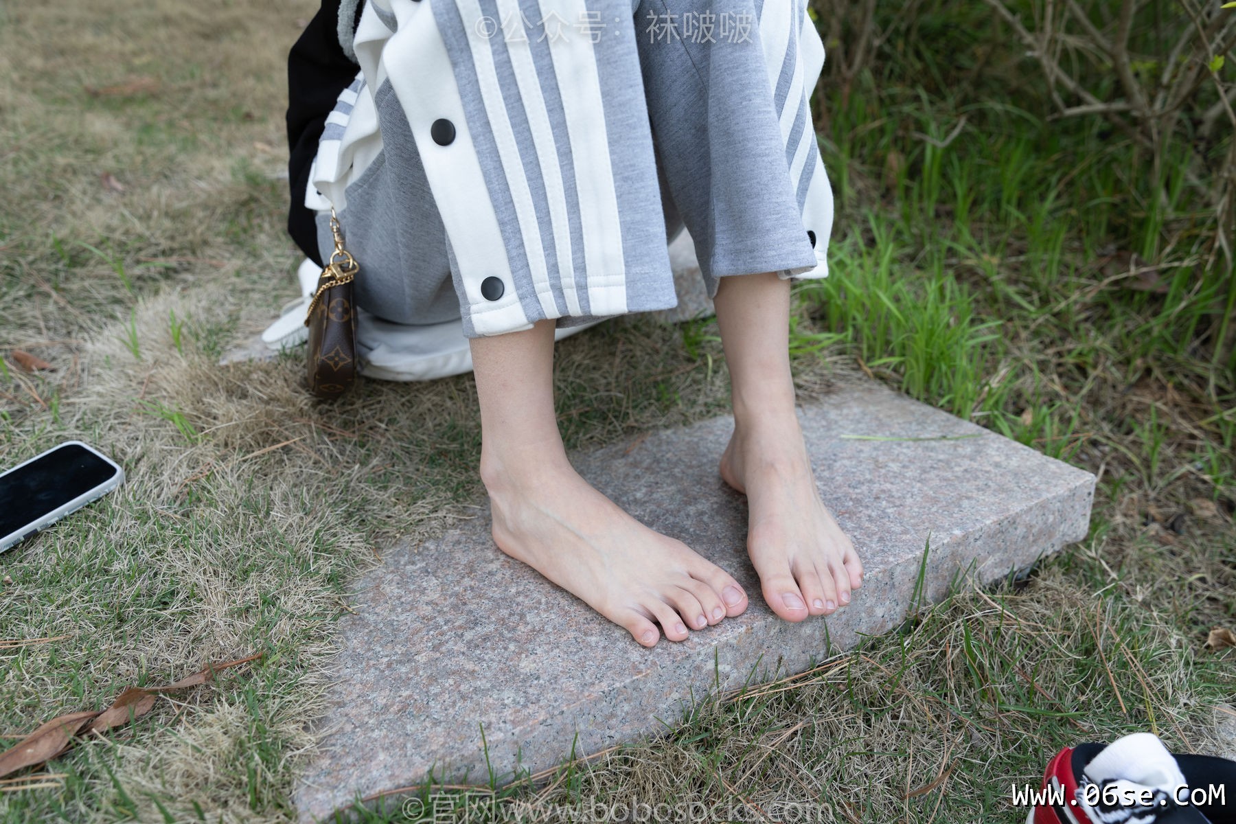 图片[106]-BoBoSocks袜啵啵 No.023 稚予-AJ、白色短棉袜、裸足[119P]-六色网