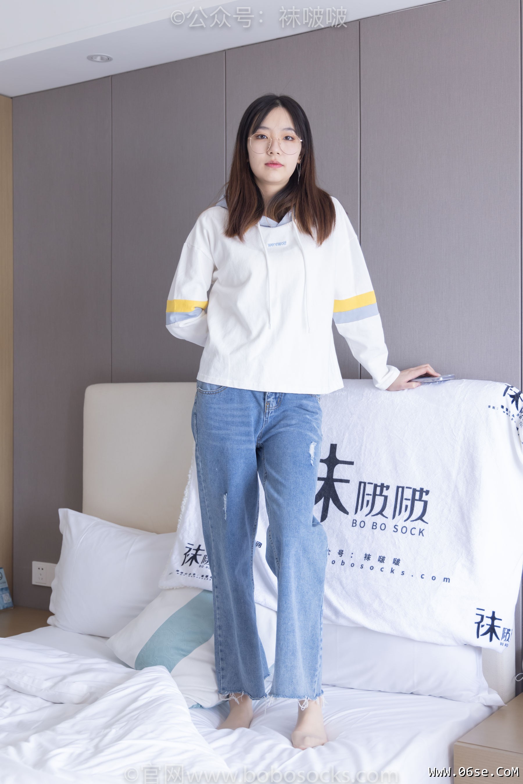 图片[127]-BoBoSocks袜啵啵 No.080 小甜豆-帆布鞋、白棉袜、肉丝[140P]-六色网