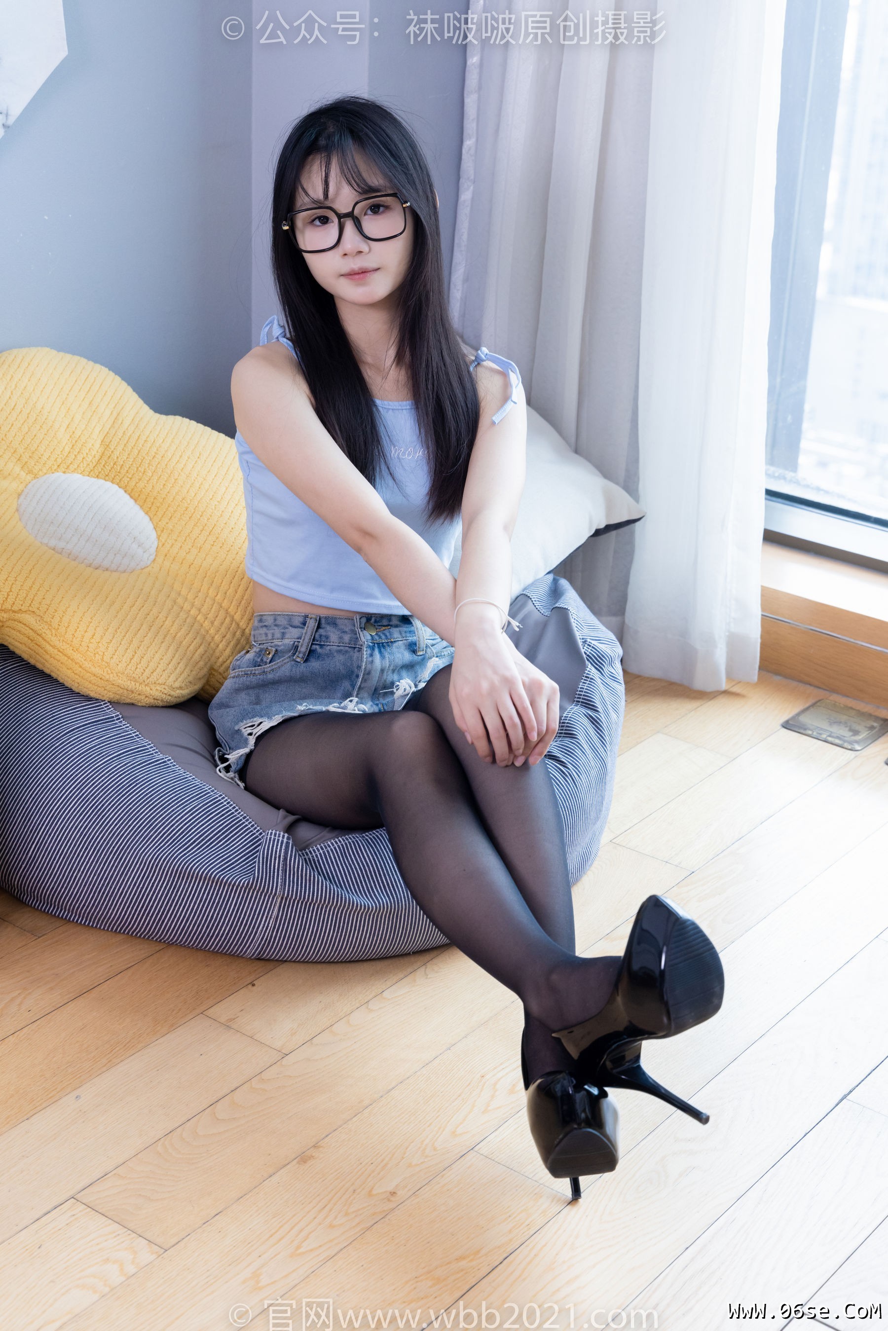 图片[17]-BoBoSocks袜啵啵 No.353 甜甜圈 -高跟鞋、黑丝、裸足[145P]-六色网