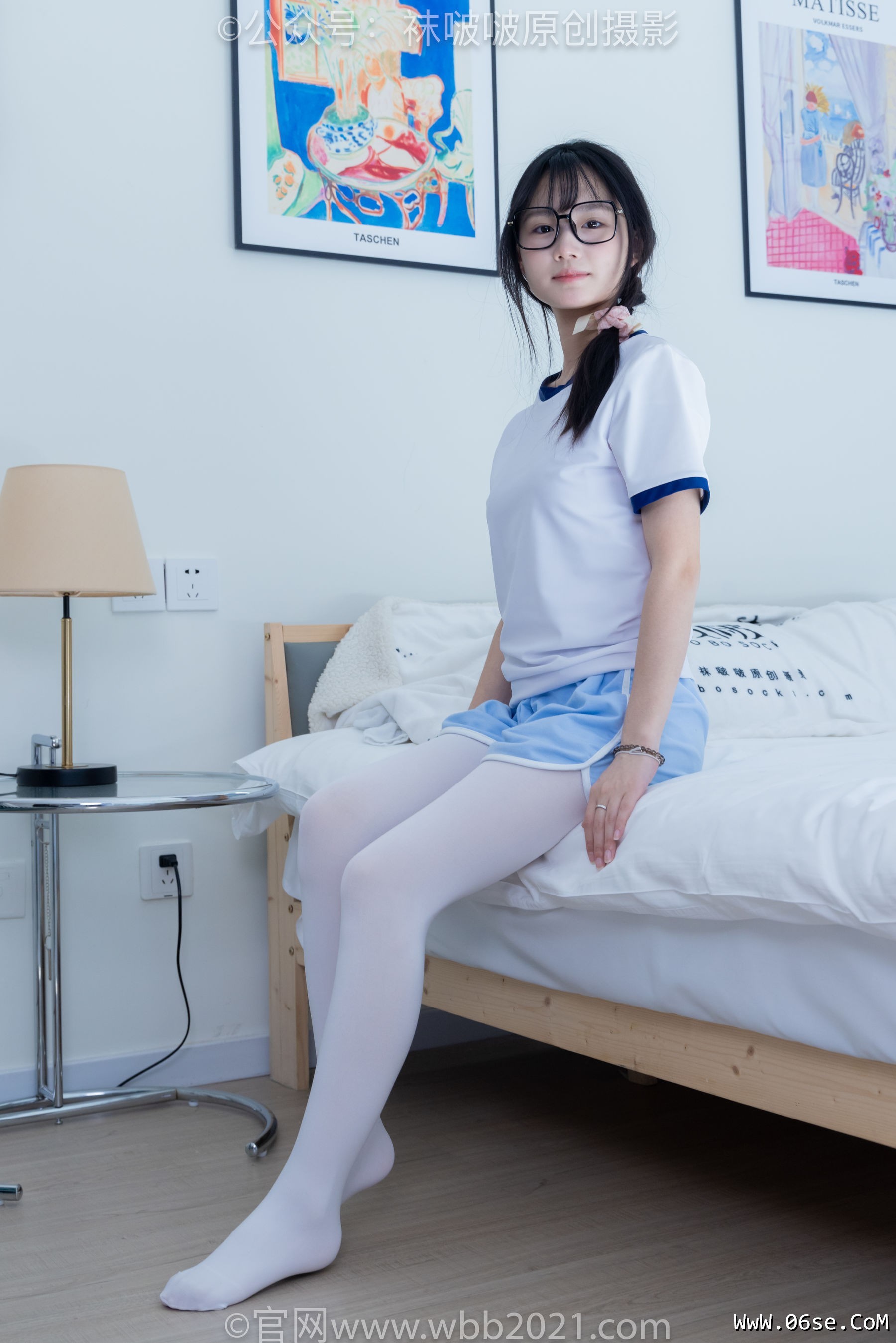 图片[6]-BoBoSocks袜啵啵 No.325 甜甜圈 -皮鞋、厚白丝[145P]-六色网