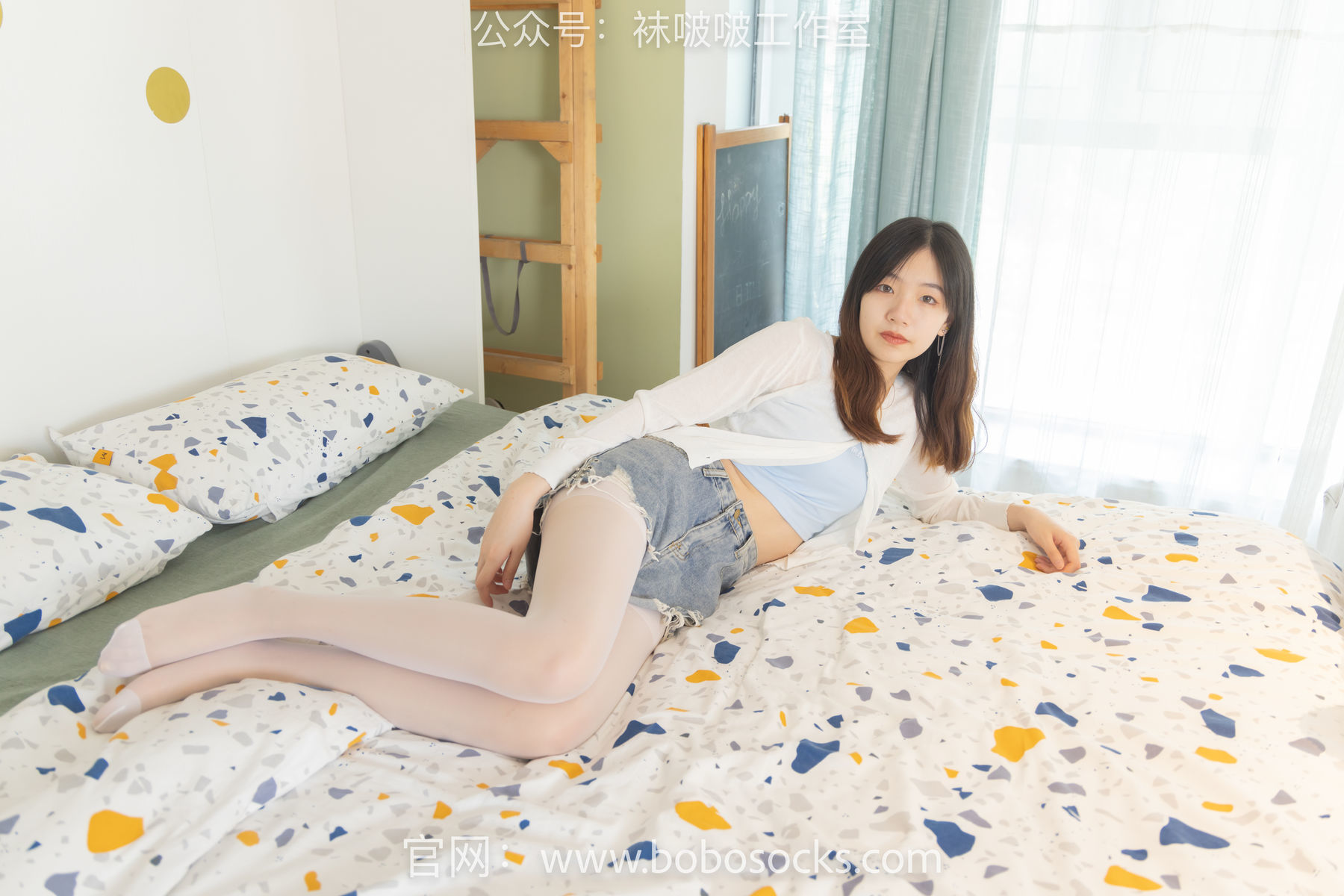 图片[100]-BoBoSocks袜啵啵 No.102 小甜豆-板鞋、白丝[140P]-六色网
