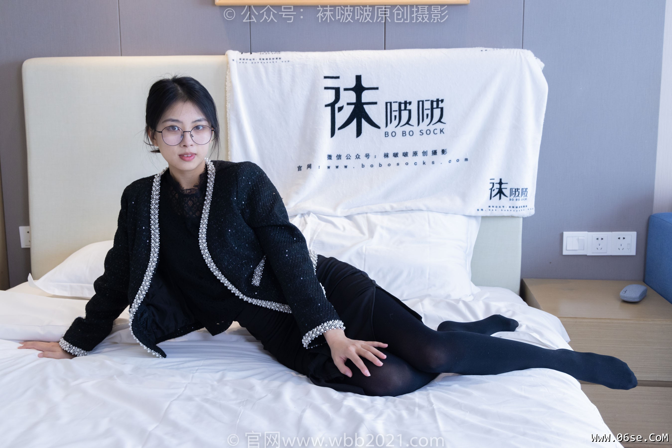 图片[48]-BoBoSocks袜啵啵 No.378 奶油 -短靴、运动鞋、厚黑丝、厚灰丝[190P]-六色网
