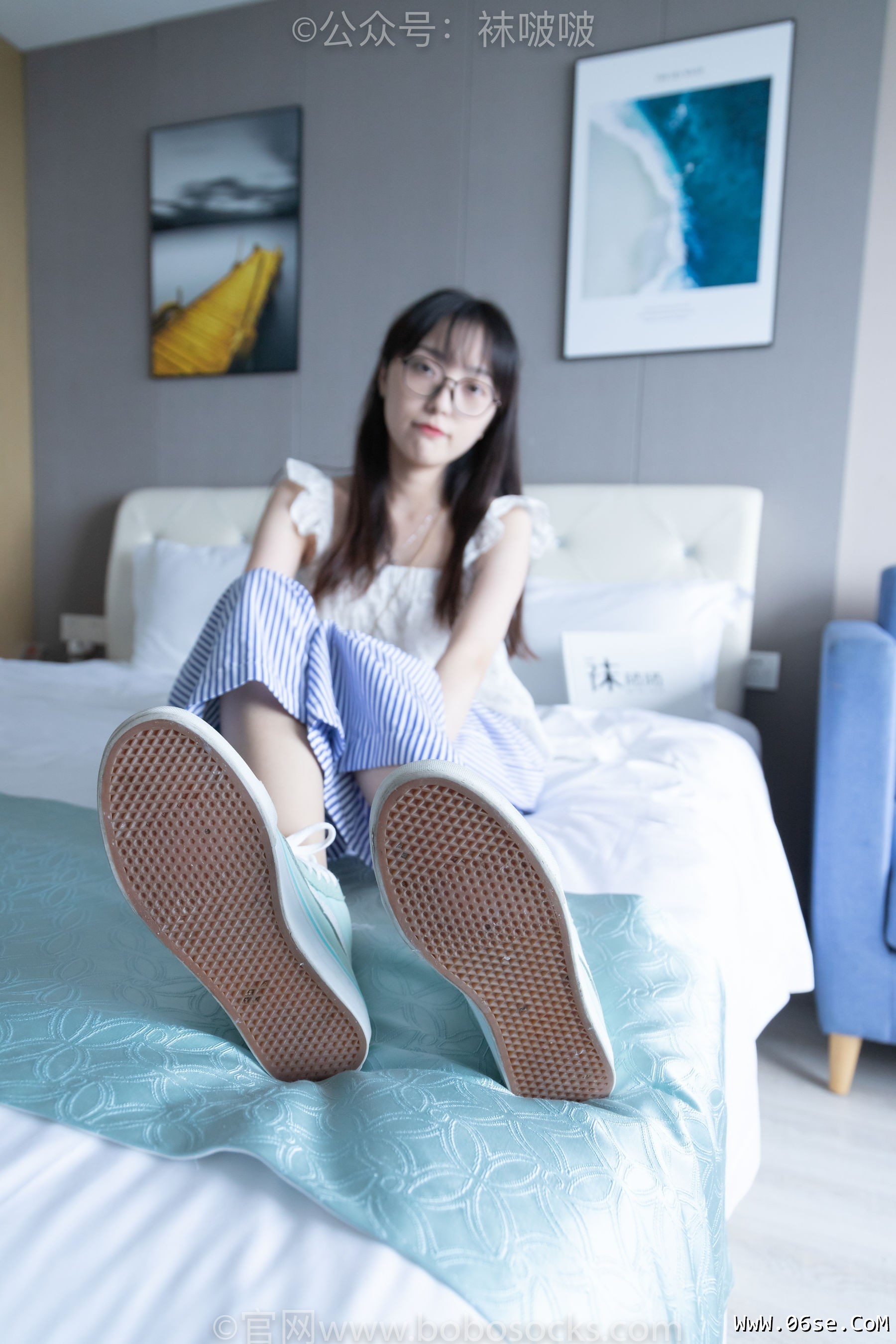 图片[34]-BoBoSocks袜啵啵 No.027 稚予- vans、白色棉袜、肉丝[136P]-六色网