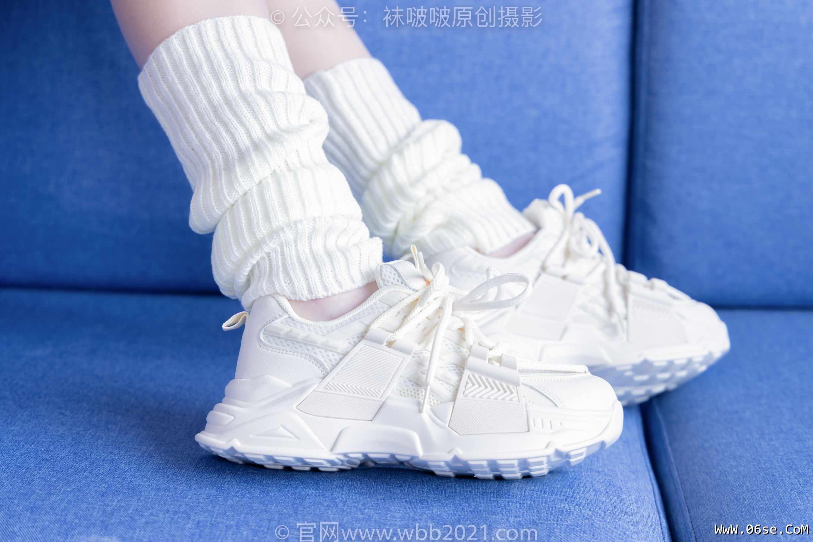 图片[55]-BoBoSocks袜啵啵 No.305 小甜豆 -运动鞋、人字拖、袜套、油亮白丝[140P]-六色网
