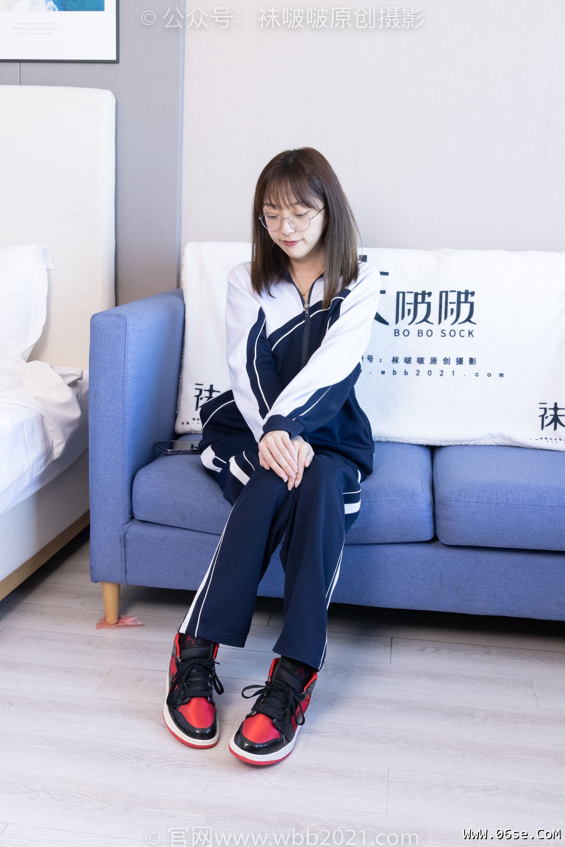 图片[59]-BoBoSocks袜啵啵 No.398 稚予 -板鞋、白船袜、裸足、裸足[150P]-六色网