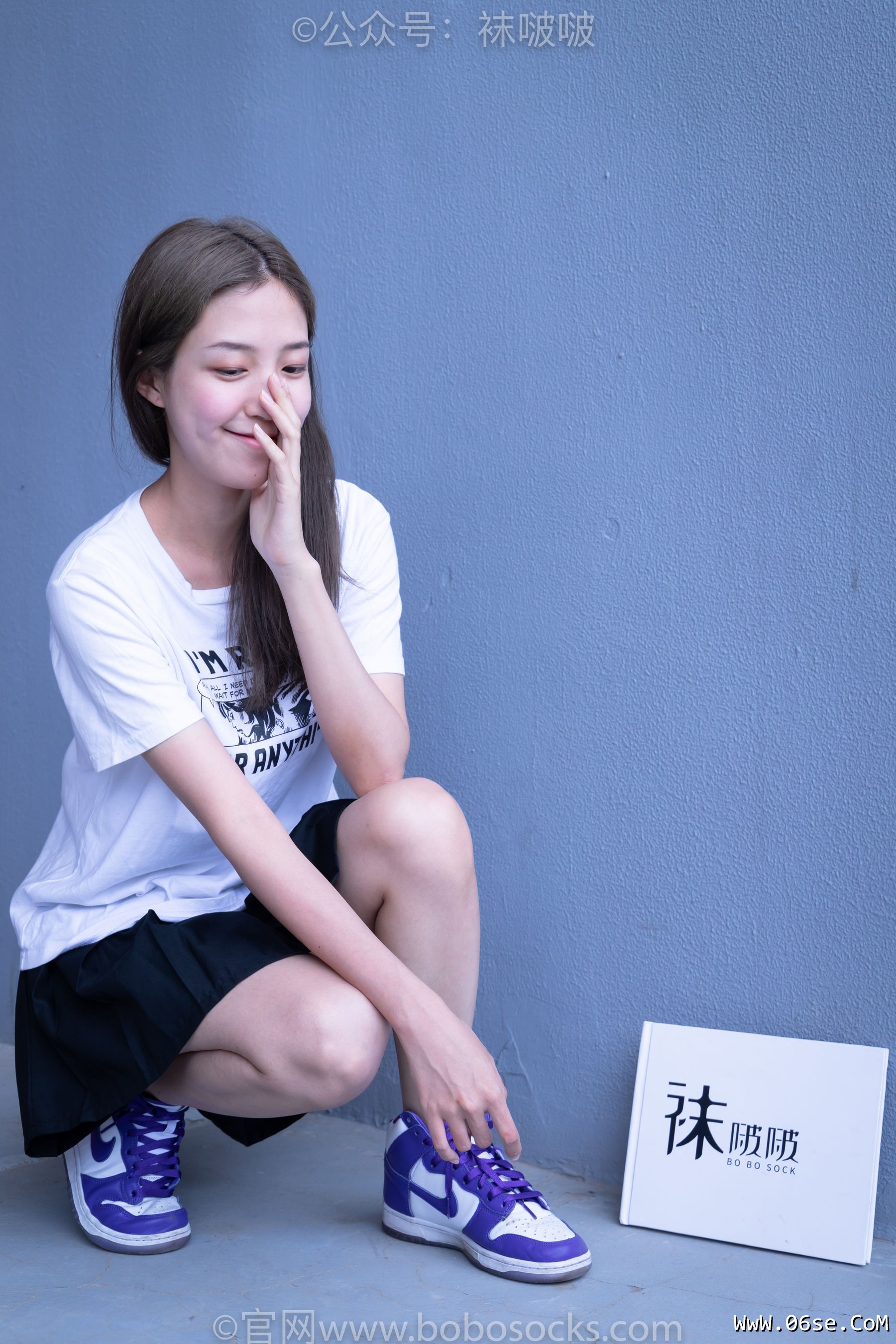 图片[13]-BoBoSocks袜啵啵 积分限定作品002 泡芙- AJ、白色棉质船袜、裸足[135P]-六色网