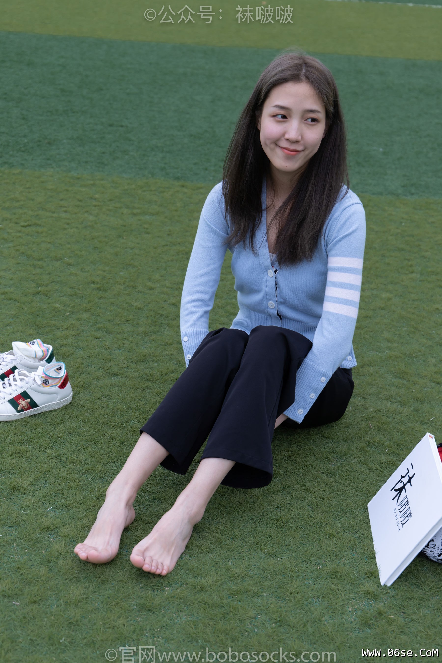 图片[105]-BoBoSocks袜啵啵 No.021 泡芙-板鞋、白棉袜、裸足[131P]-六色网