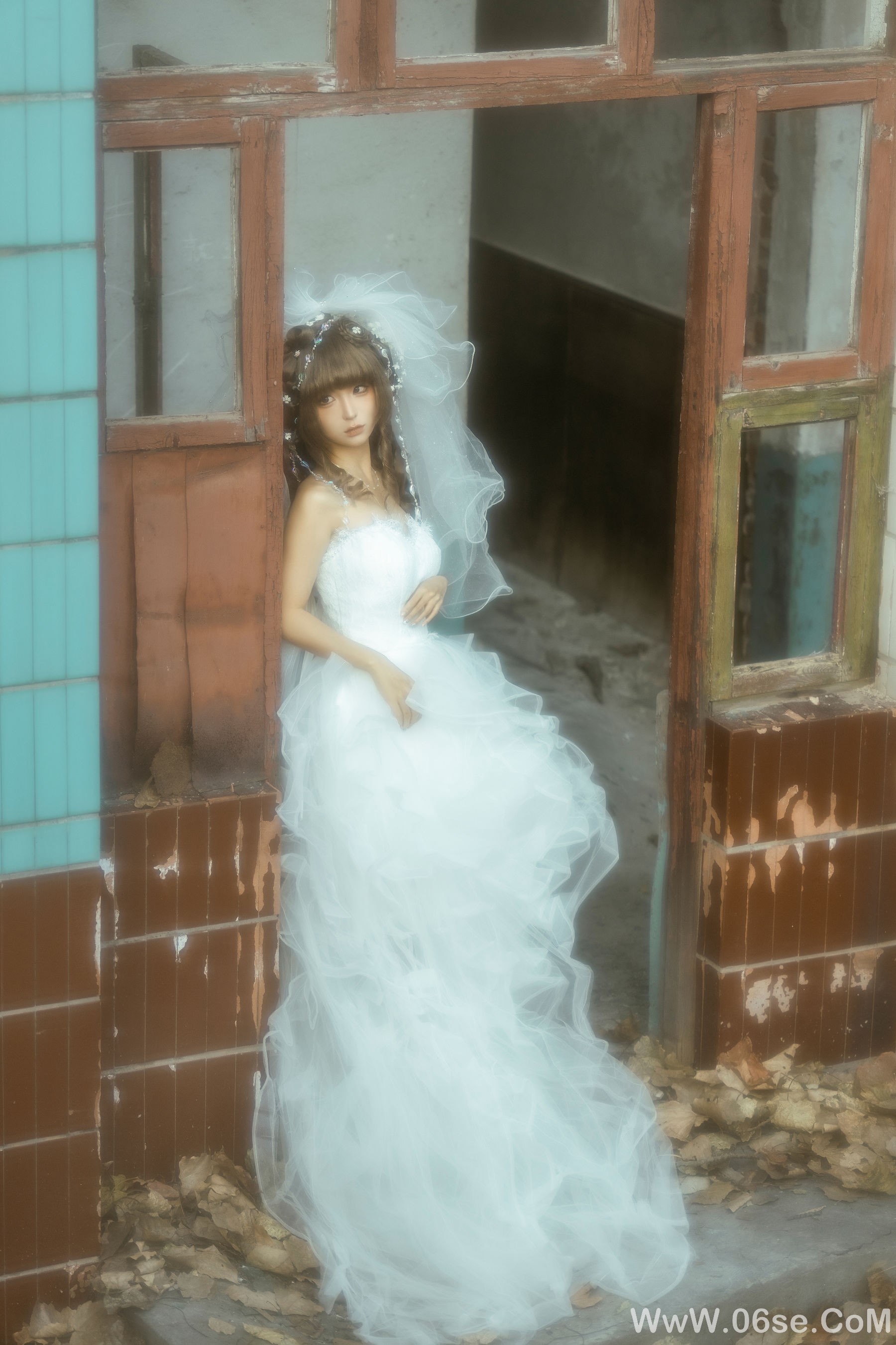 图片[16]-动漫博主蠢沫沫 – 婚纱[61P]-六色网