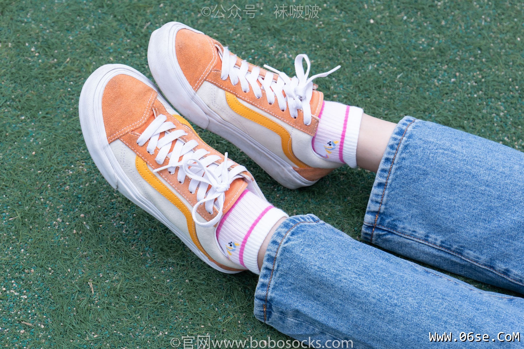 图片[25]-BoBoSocks袜啵啵 No.004 泡芙-vans帆布鞋、白棉袜、裸足[127P]-六色网