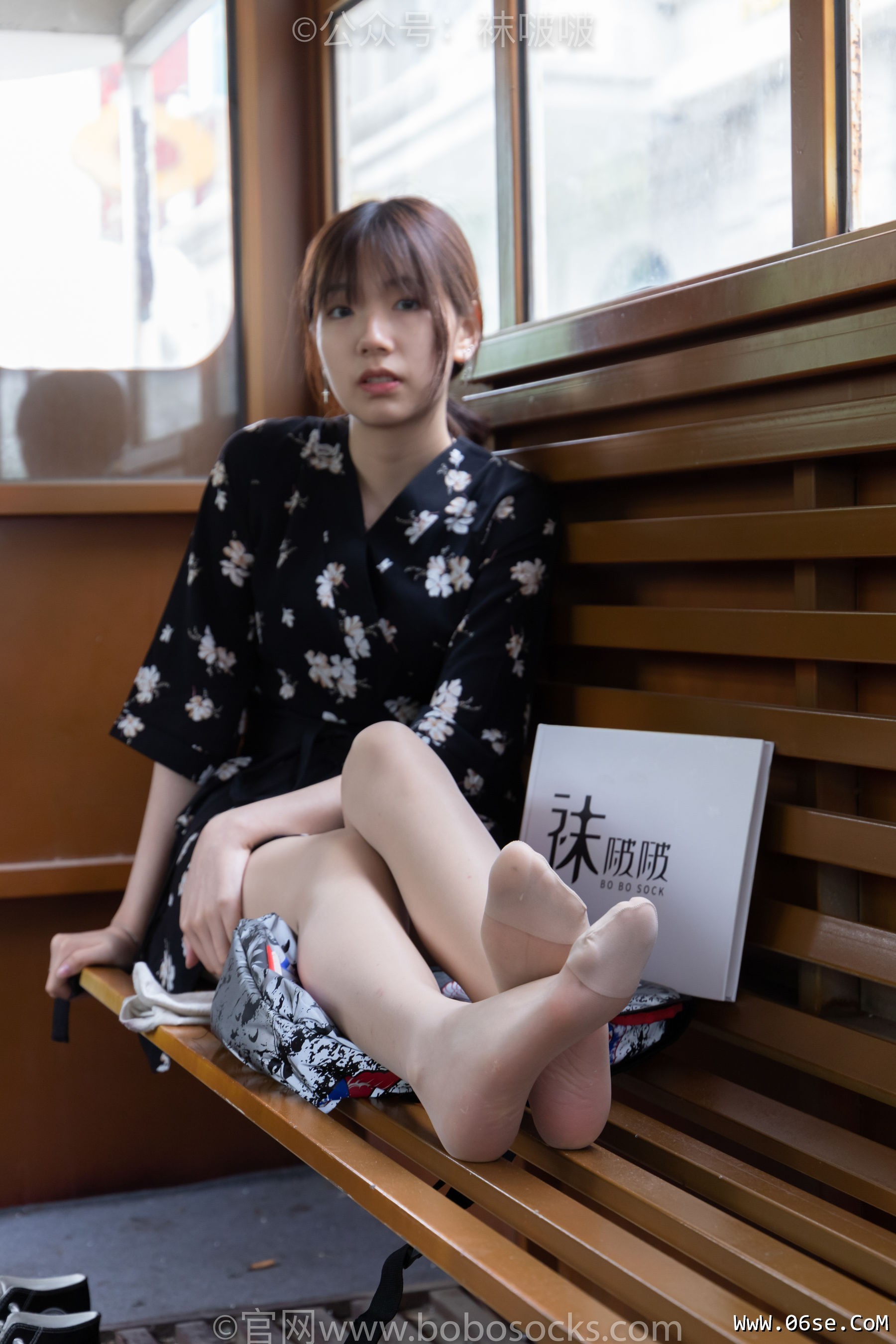 图片[120]-BoBoSocks袜啵啵 No.013 小甜豆-匡威帆布鞋、浅灰色短棉袜、肉丝[132P]-六色网
