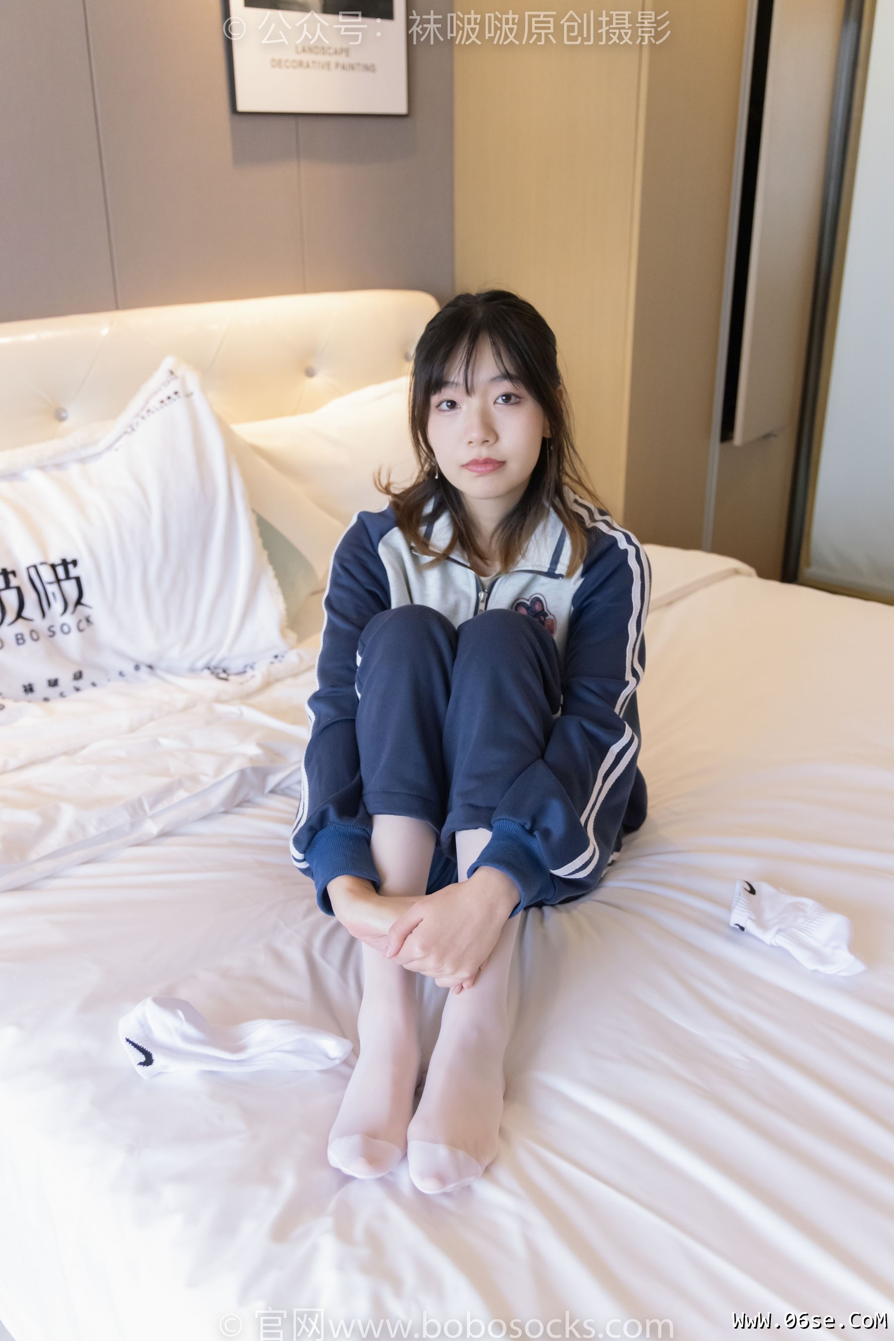 图片[5]-BoBoSocks袜啵啵 No.226 小甜豆-运动鞋、白棉袜、白丝[140P]-六色网