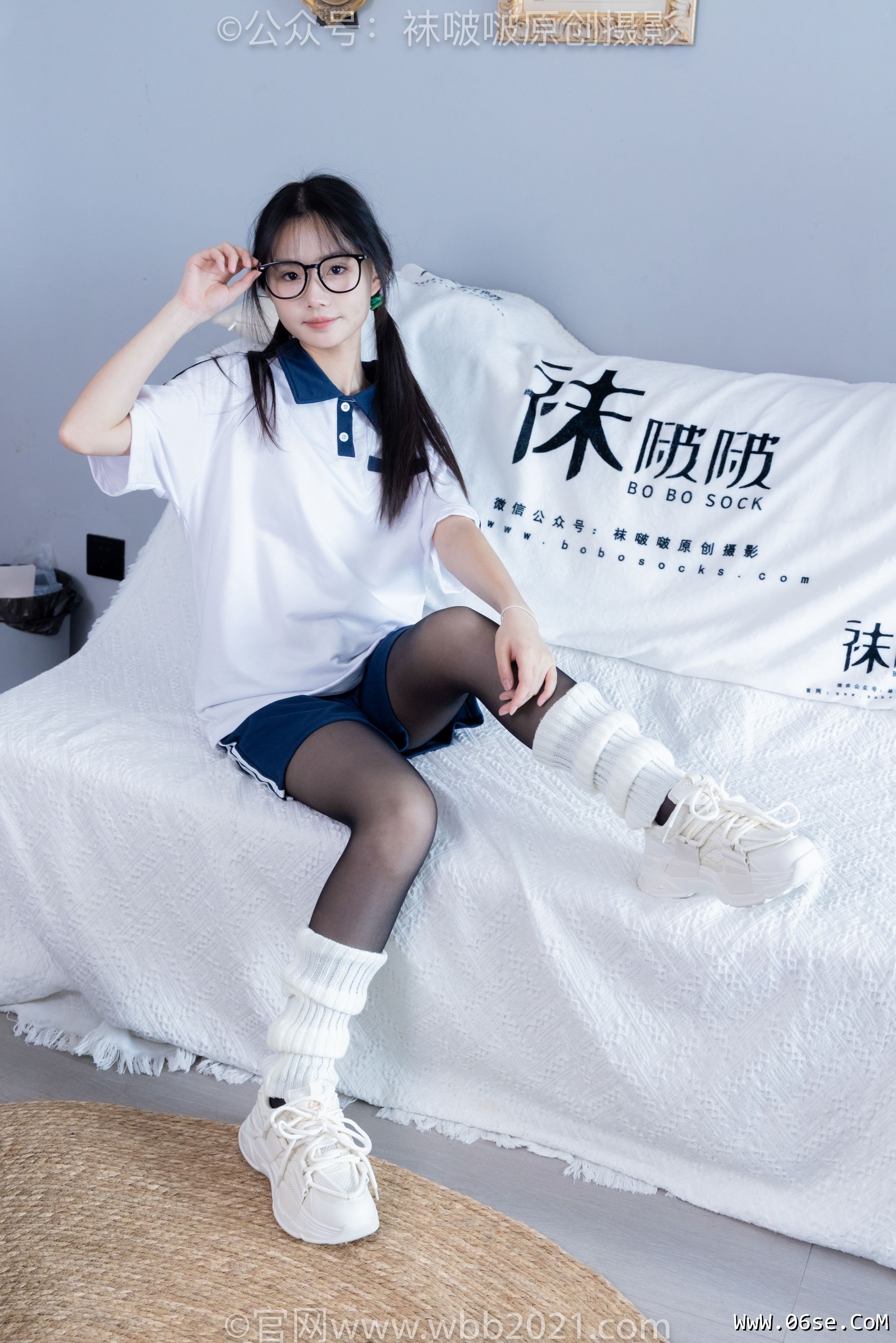 图片[79]-BoBoSocks袜啵啵 No.335 甜甜圈 -校服、运动鞋、薄黑丝、袜套[154P]-六色网