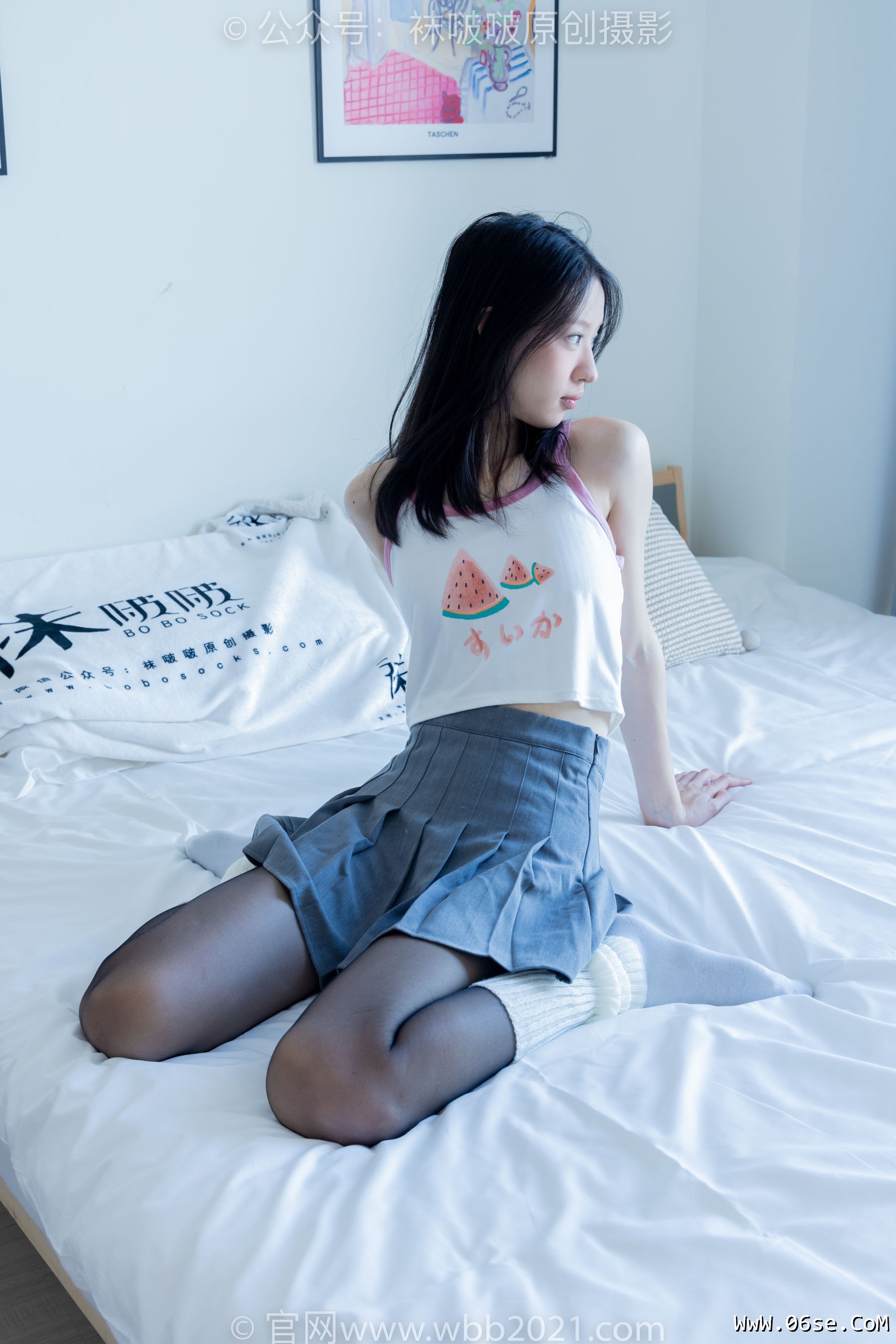 图片[105]-BoBoSocks袜啵啵 No.333 雪糕 -板鞋、白棉袜、黑丝、堆堆袜套[140P]-六色网