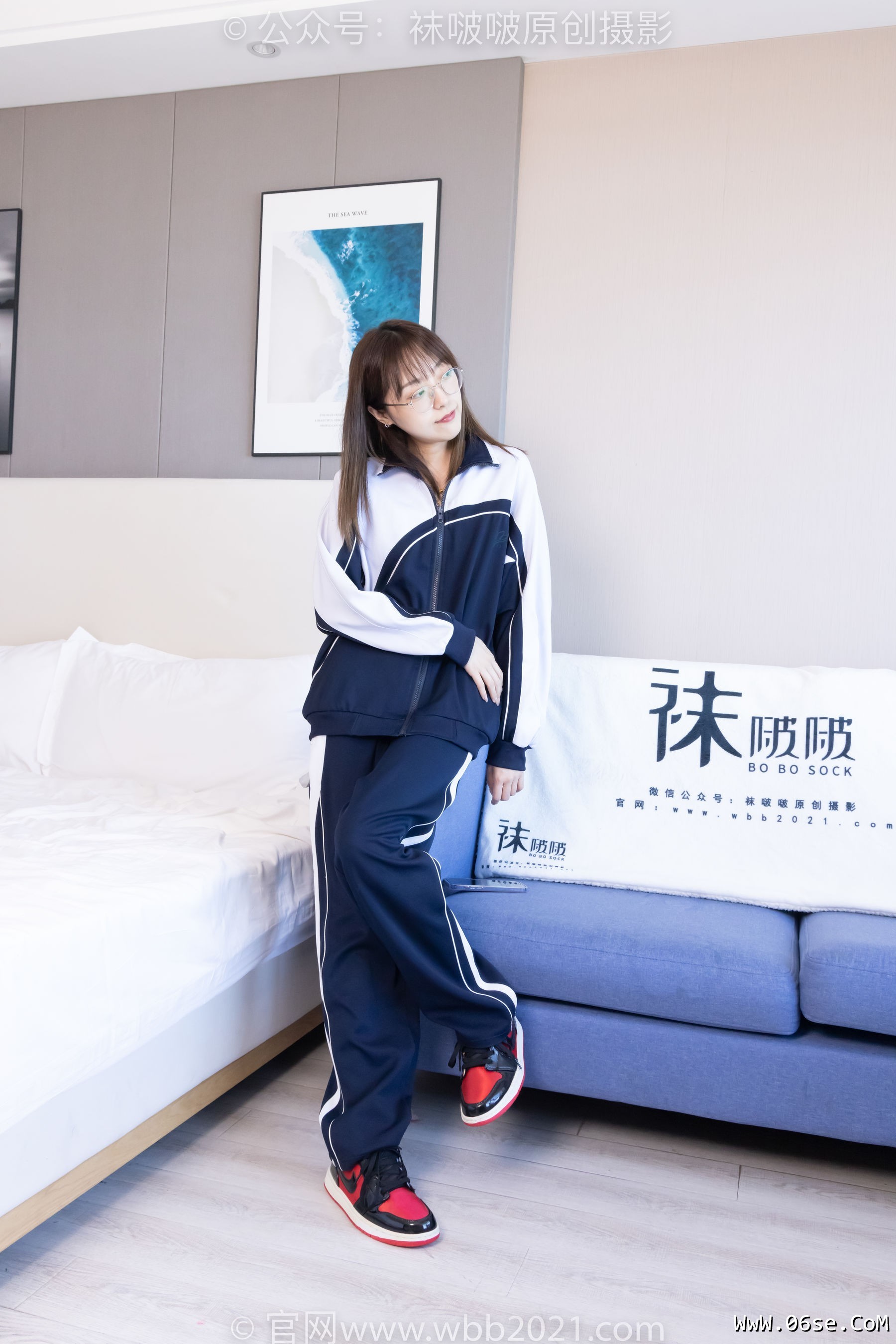 图片[96]-BoBoSocks袜啵啵 No.398 稚予 -板鞋、白船袜、裸足、裸足[150P]-六色网