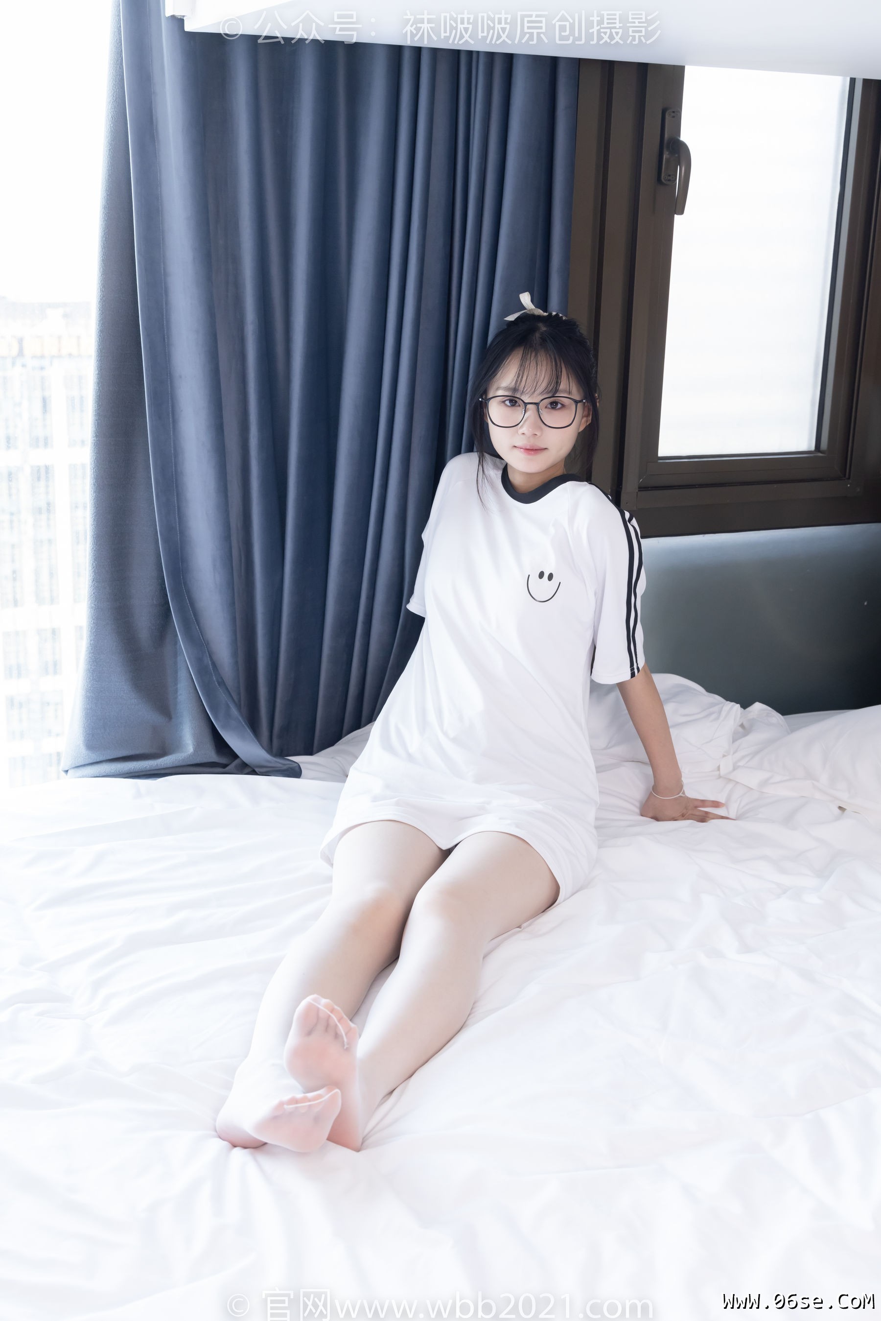 图片[44]-BoBoSocks袜啵啵 No.376 甜甜圈 -运动鞋、堆堆袜套、白丝[150P]-六色网