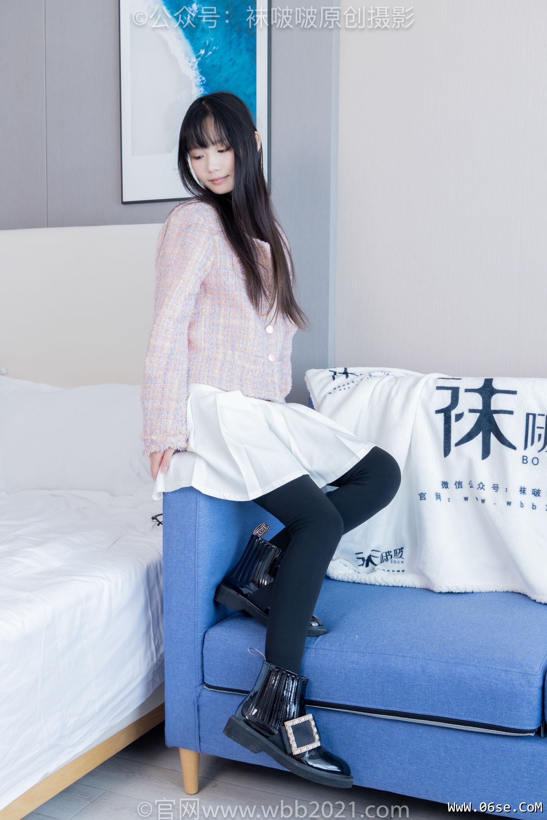 图片[128]-BoBoSocks袜啵啵 No.438 甜甜圈 -皮鞋、板鞋、白棉袜、黑色踩脚袜[150P]-六色网