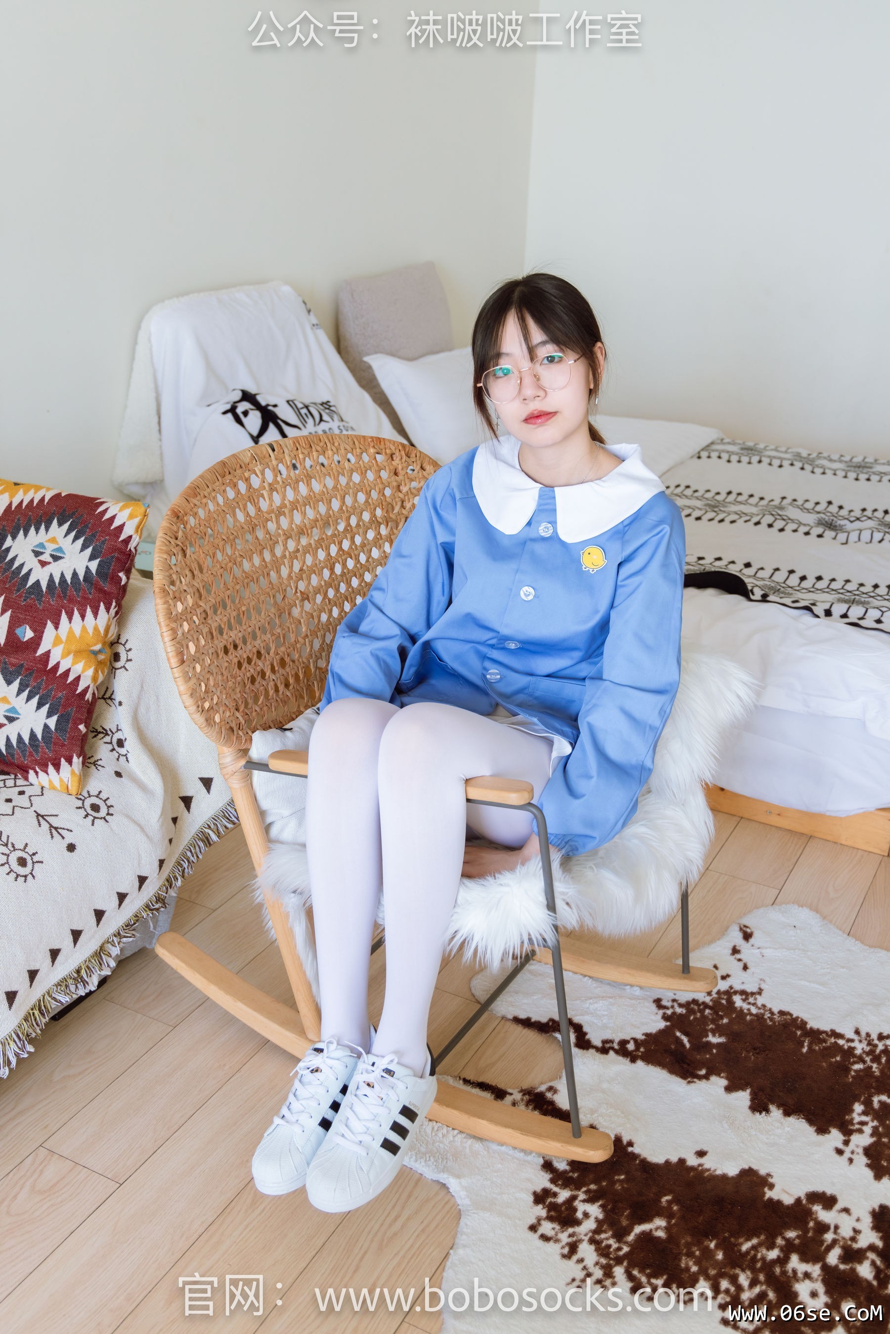 图片[22]-BoBoSocks袜啵啵 No.093 小甜豆-贝壳头、厚白丝[132P]-六色网