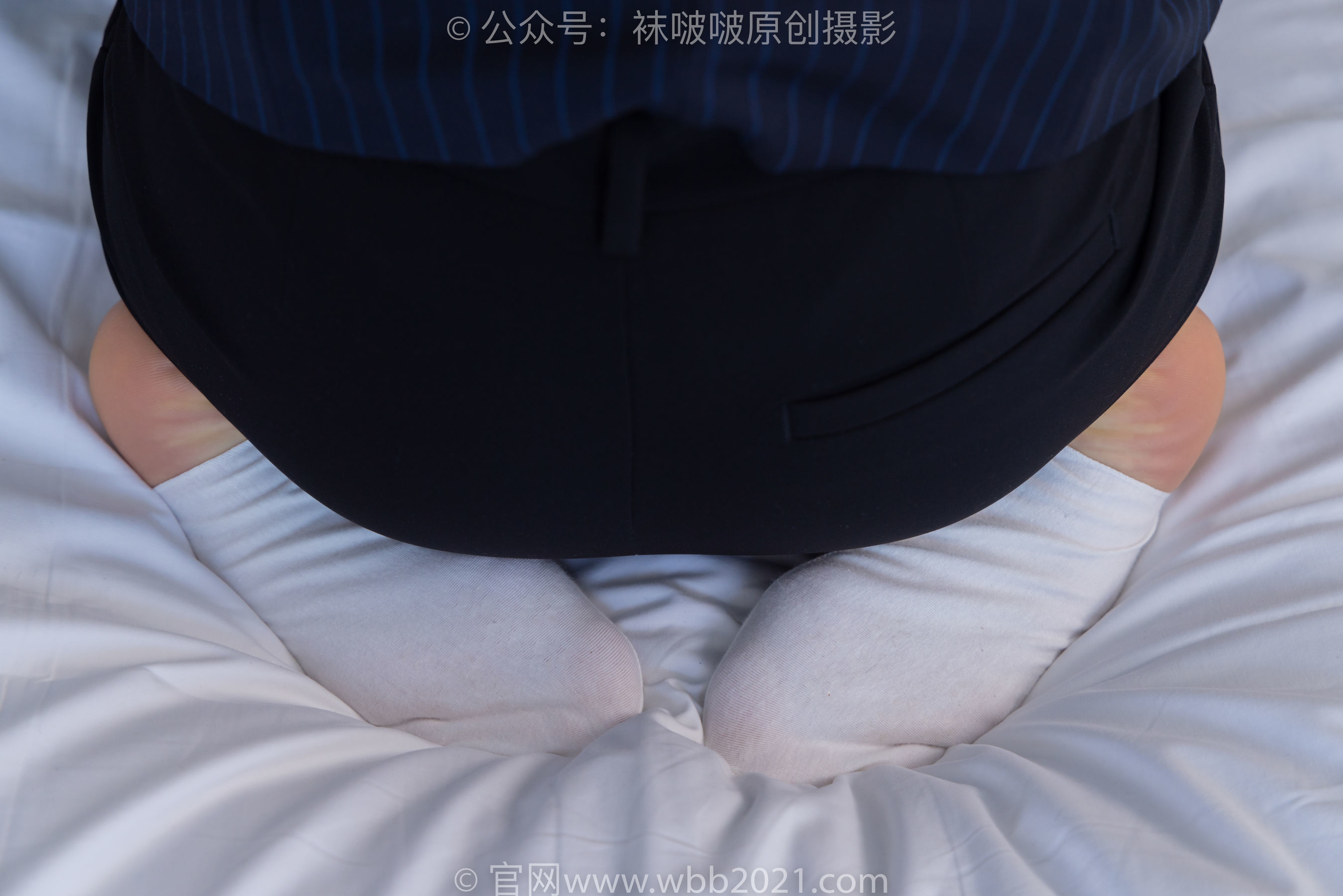 图片[138]-BoBoSocks袜啵啵 No.413 芝士 -高跟鞋、白色吊带船袜、银行制服[145P]-六色网