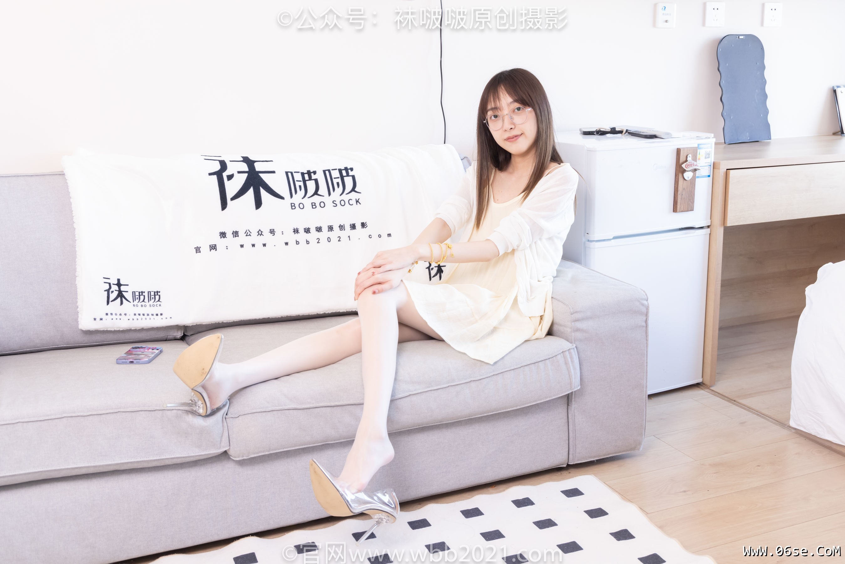 图片[118]-BoBoSocks袜啵啵 No.391 稚予 -两双高跟鞋、肉丝、油亮白丝、裸足[145P]-六色网