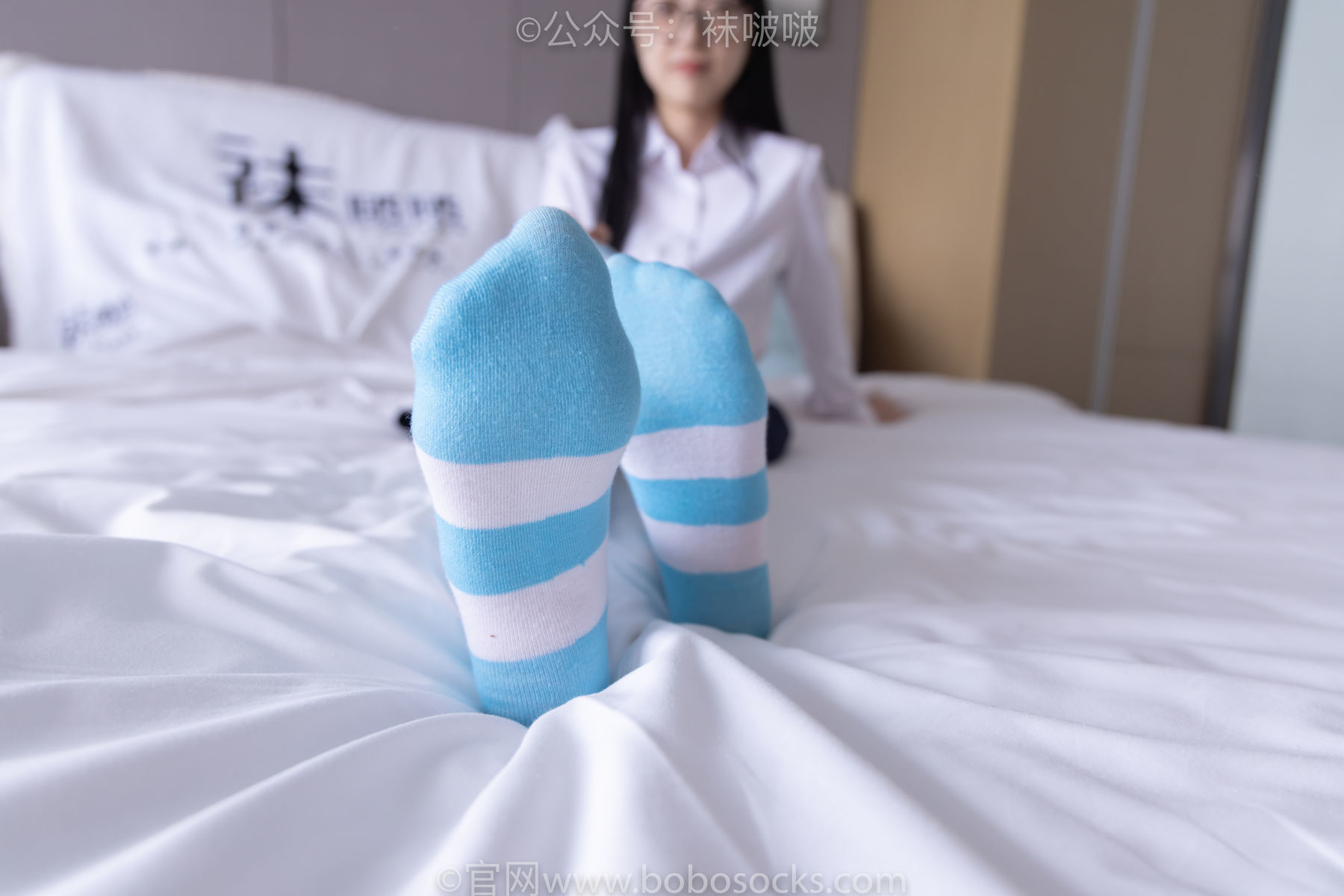 图片[129]-BoBoSocks袜啵啵 No.070 稚予-皮鞋、拖鞋、过膝袜、白棉袜[148P]-六色网
