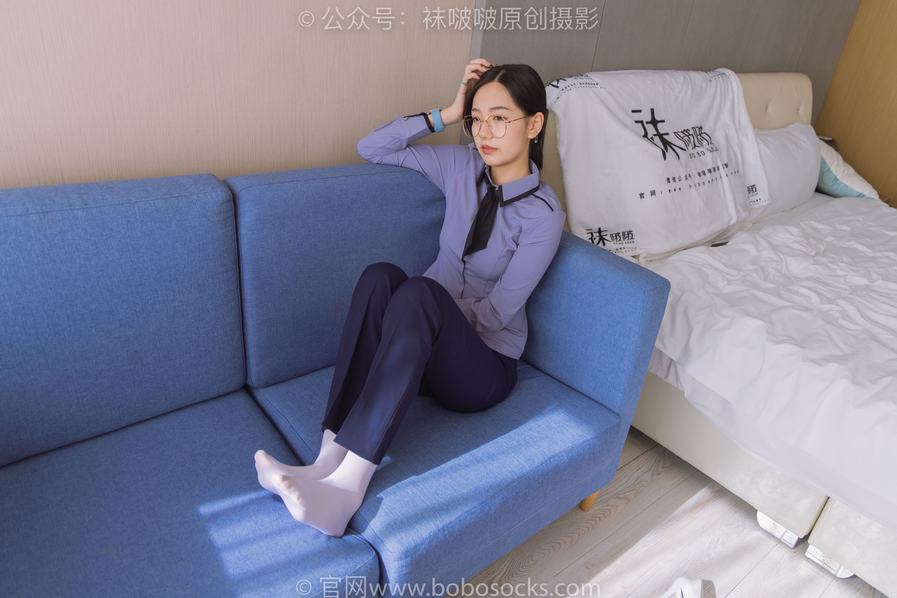 图片[39]-BoBoSocks袜啵啵 No.178 小甜豆-高跟鞋、厚白丝、ol风裤里丝[140P]-六色网