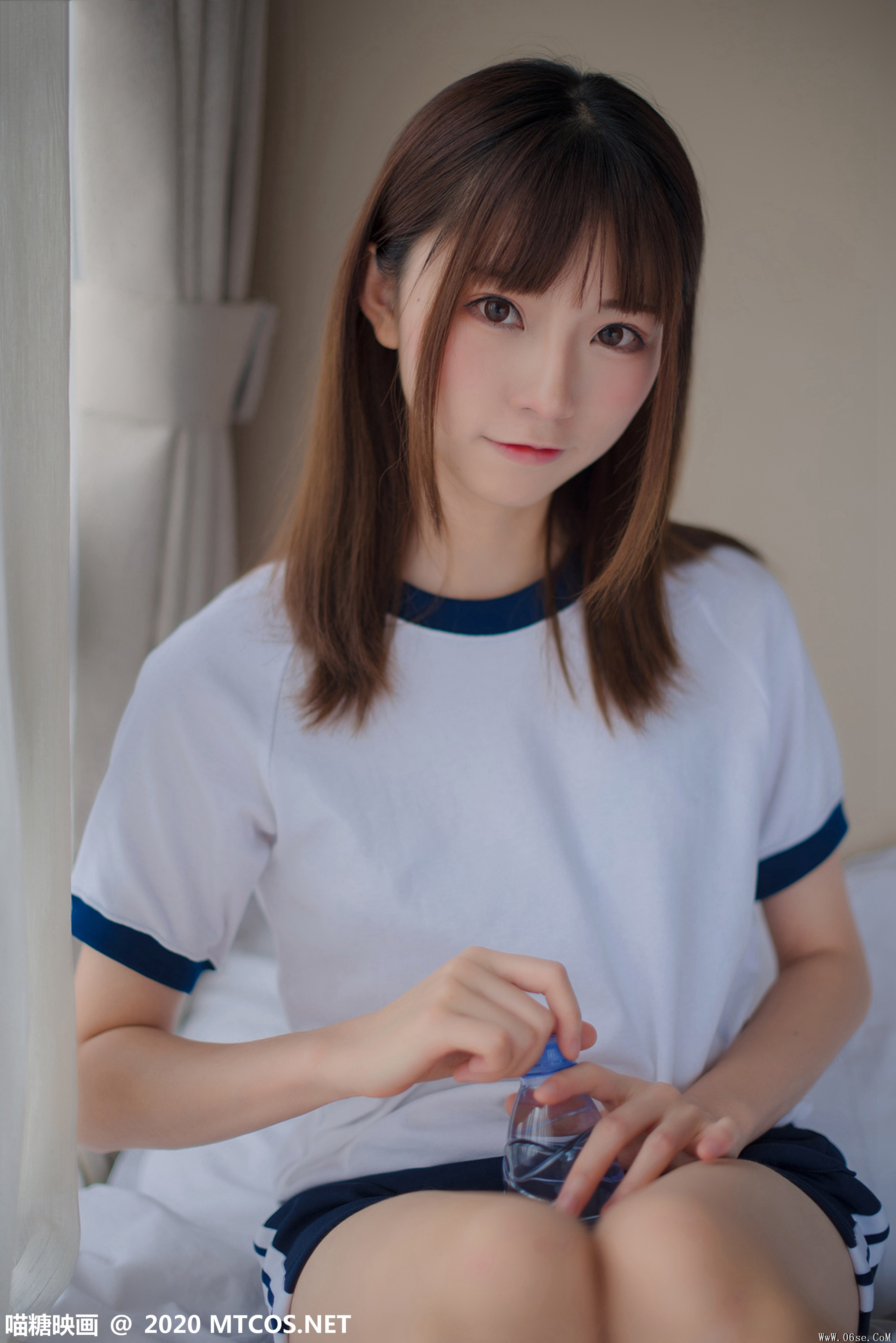 图片[8]-喵糖映画 VOL.222 清凉体操服 清纯学妹[47P／257MB]-六色网