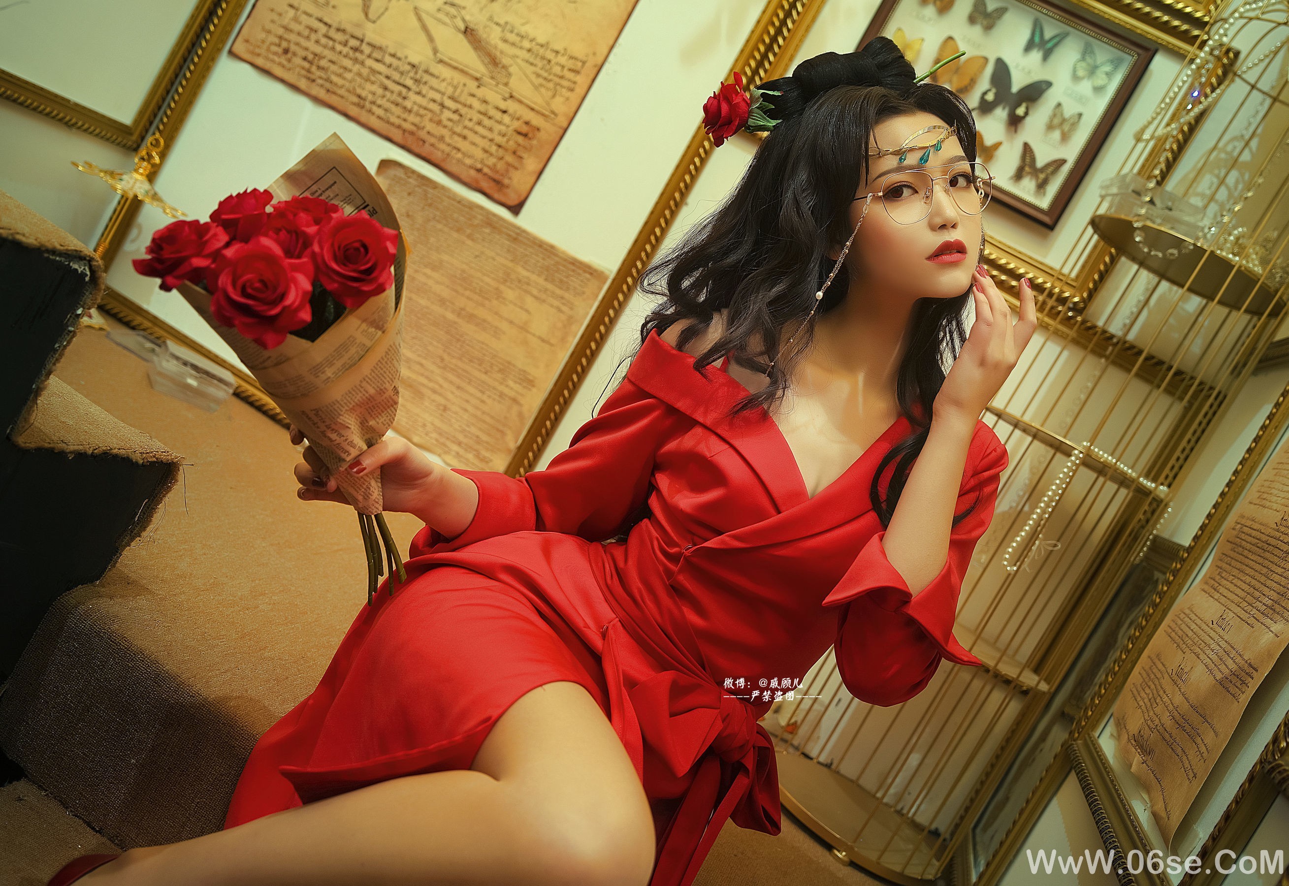 图片[5]-人气coser戚顾儿MIKI 王者荣耀 貂蝉和公孙离[19P]-六色网