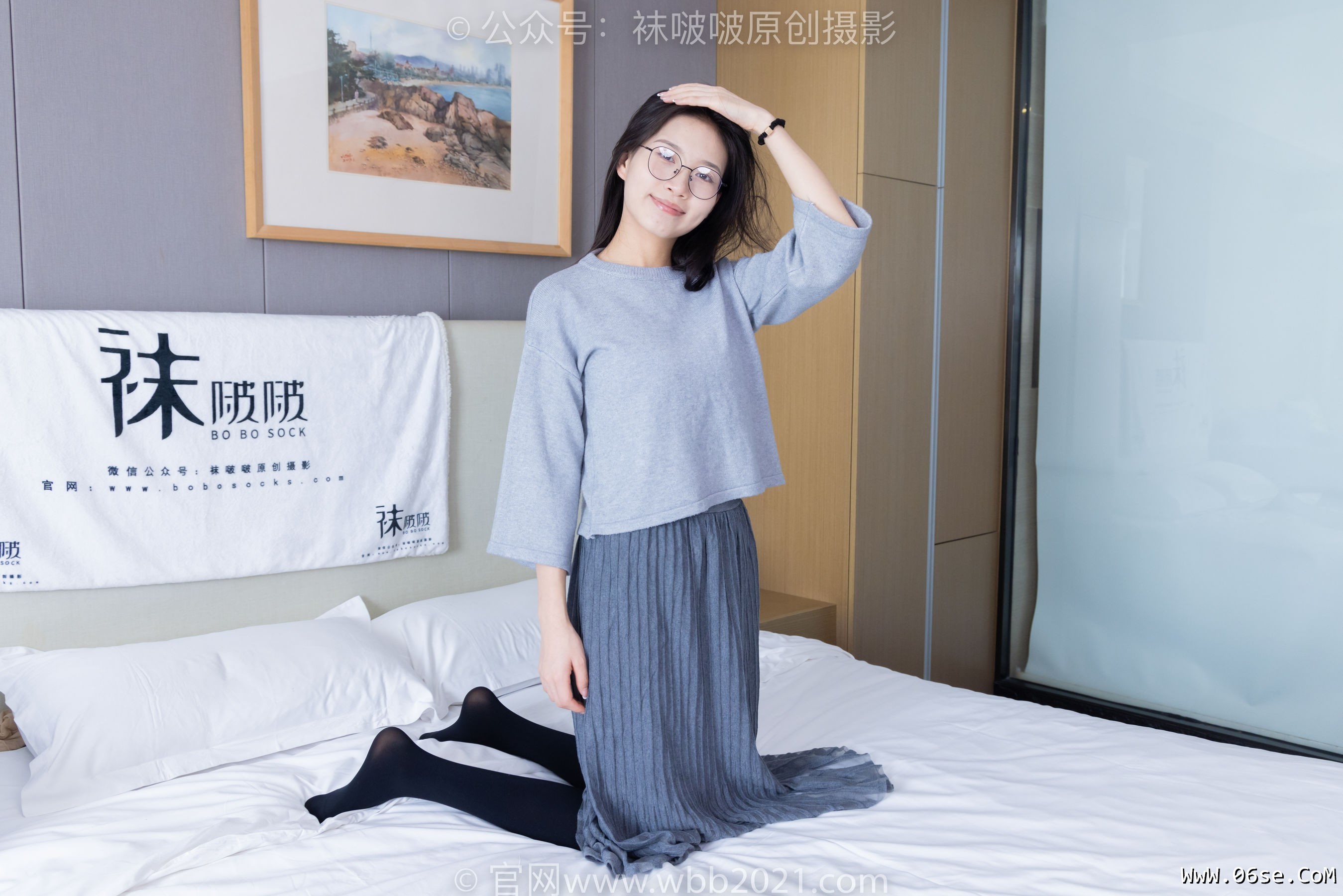 图片[36]-BoBoSocks袜啵啵 No.358 芝士 -平底鞋、板鞋、肉丝、厚黑丝[150P]-六色网