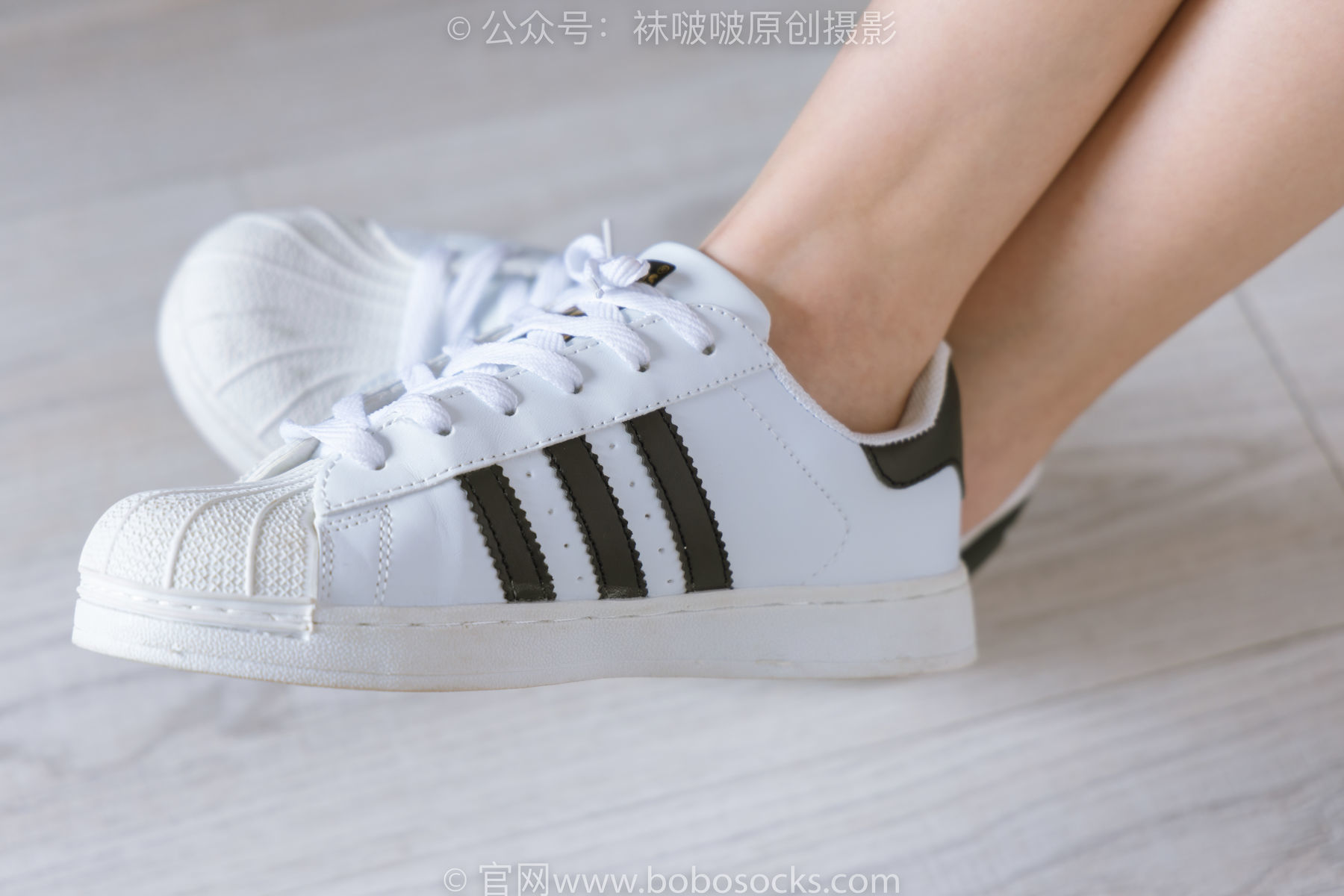 图片[13]-BoBoSocks袜啵啵 No.189 小甜豆-贝壳头板鞋、白棉袜、裸足[169P]-六色网