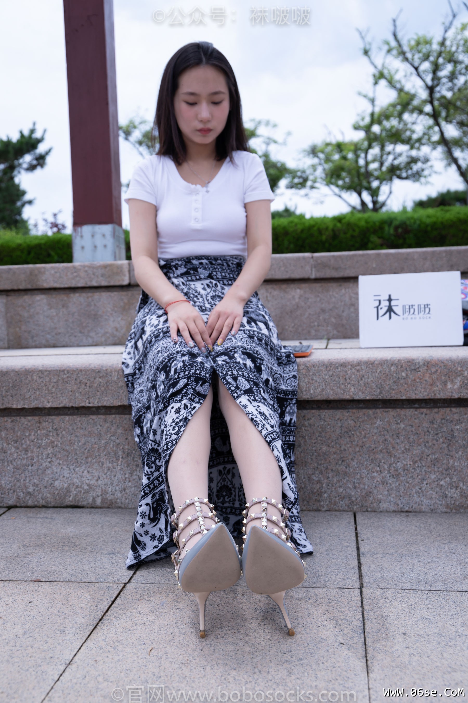 图片[51]-BoBoSocks袜啵啵 No.014 思思-华伦天奴高跟鞋、肉丝[140P]-六色网