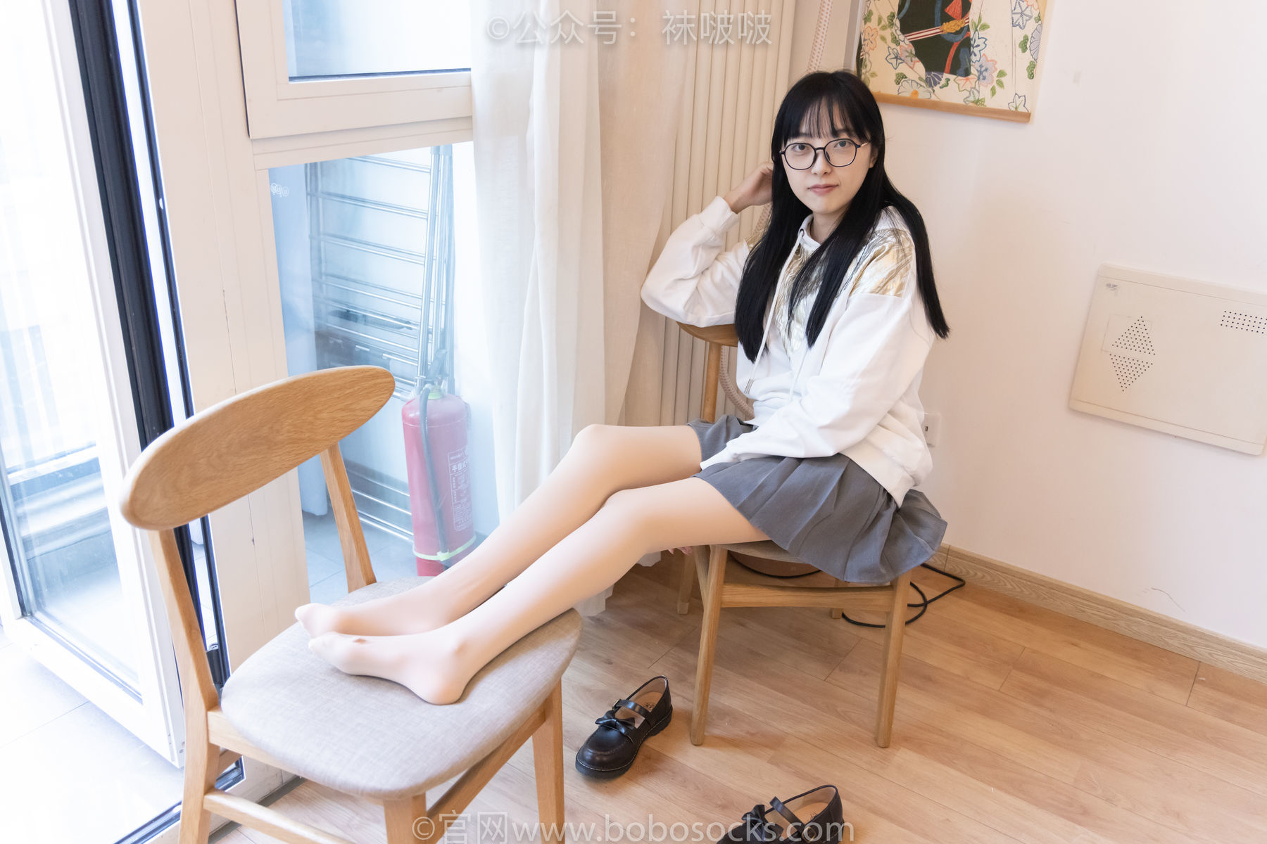 图片[67]-BoBoSocks袜啵啵 No.047 稚予-皮鞋、厚肉丝[131P]-六色网