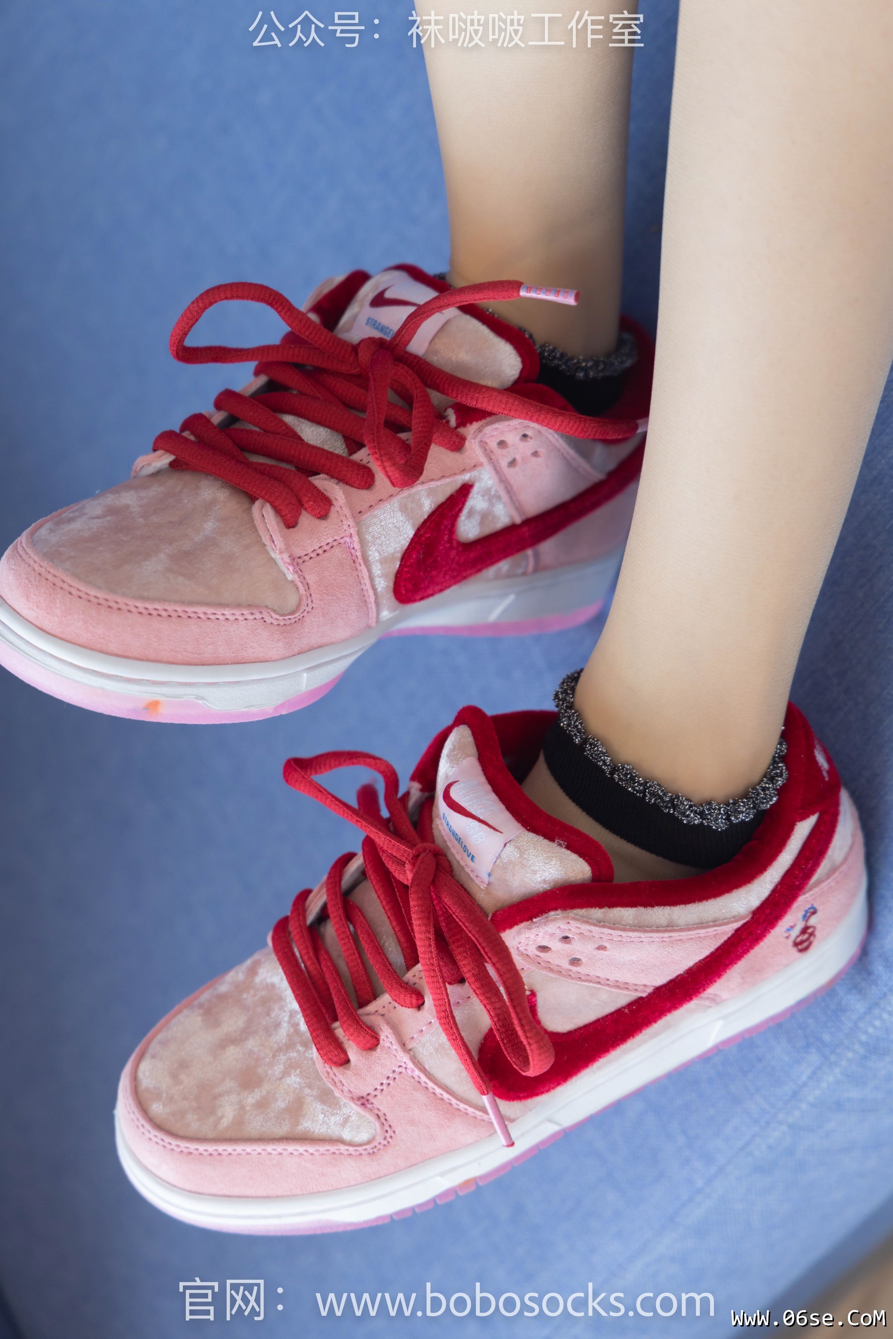 图片[15]-BoBoSocks袜啵啵 No.097 稚予-板鞋、玻璃丝短袜、肉丝[140P]-六色网