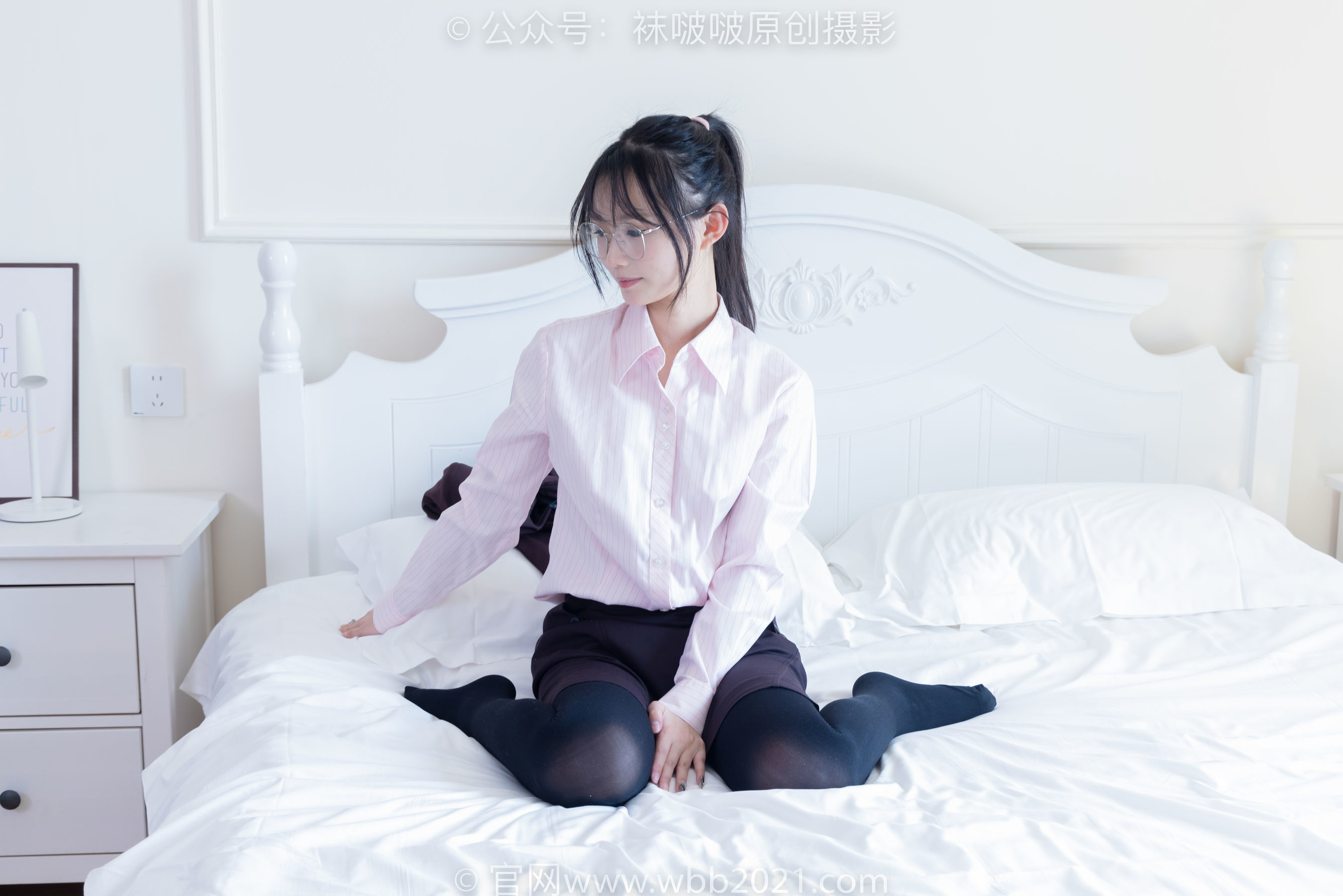 图片[99]-BoBoSocks袜啵啵 No.362 甜甜圈 -两双皮鞋、厚肉丝、厚黑丝、ol制服[230P]-六色网