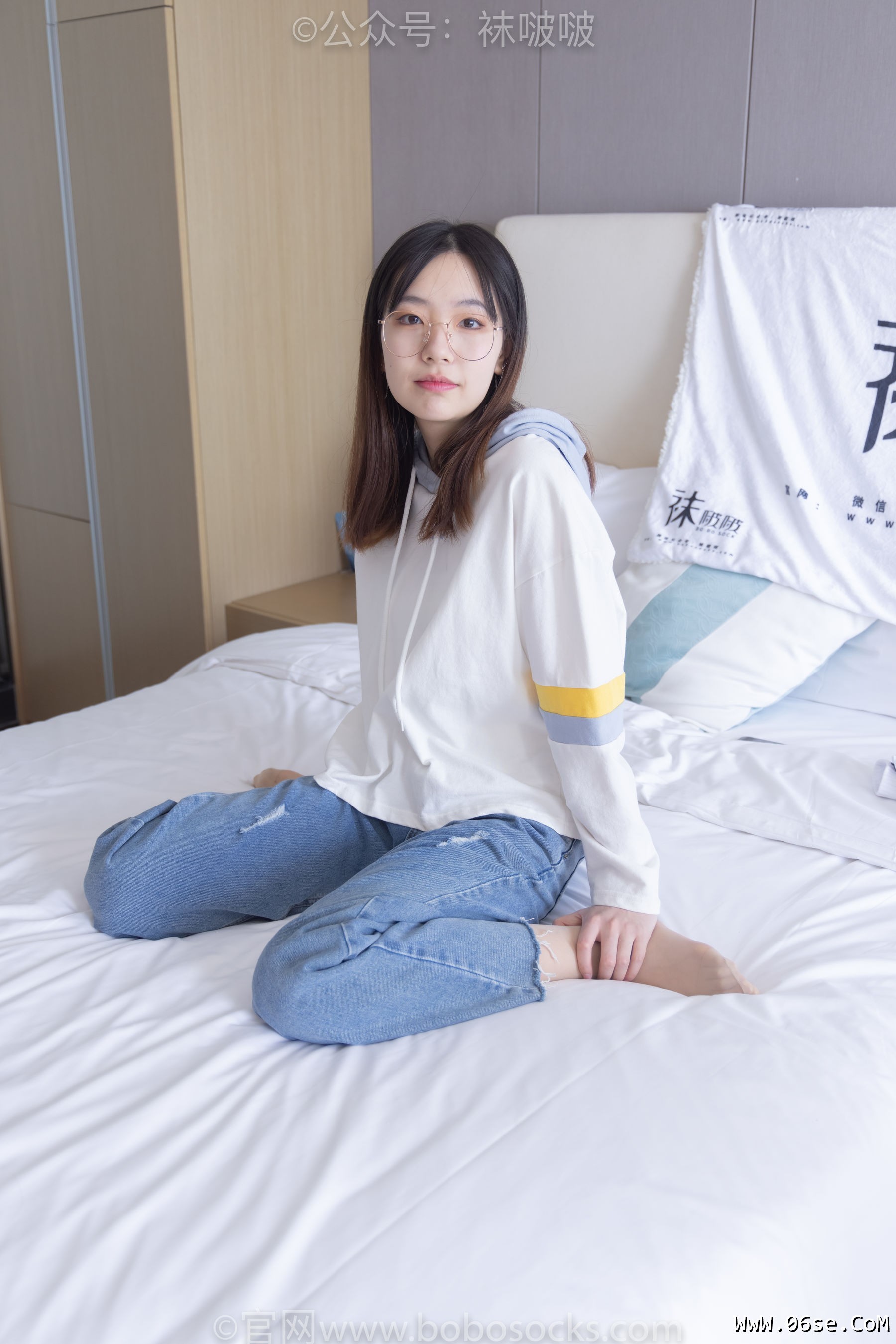 图片[102]-BoBoSocks袜啵啵 No.080 小甜豆-帆布鞋、白棉袜、肉丝[140P]-六色网