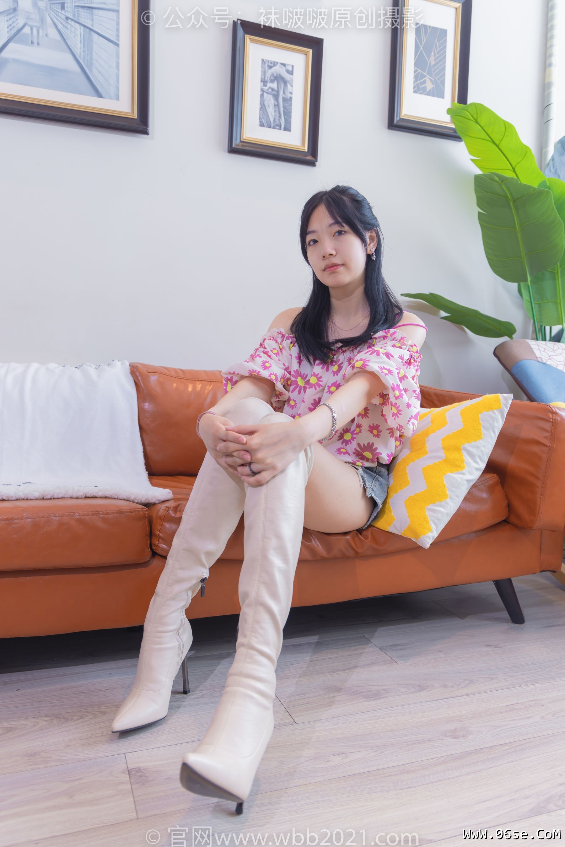 图片[46]-BoBoSocks袜啵啵 No.308 小甜豆 -长靴、白棉袜、裸足[170P]-六色网